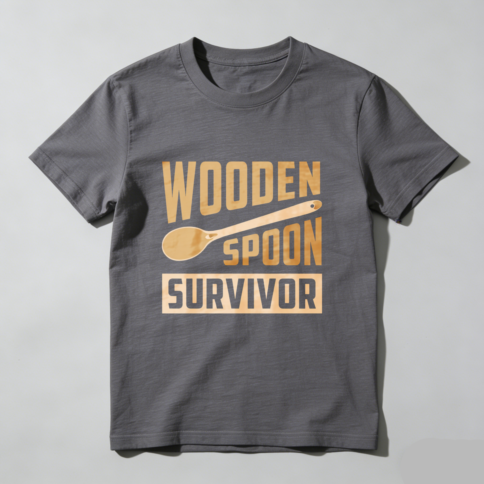 Dorawear™ Wooden Spoon Survivor Pure Cotton Short Sleeve T Shirt-Dorawear
