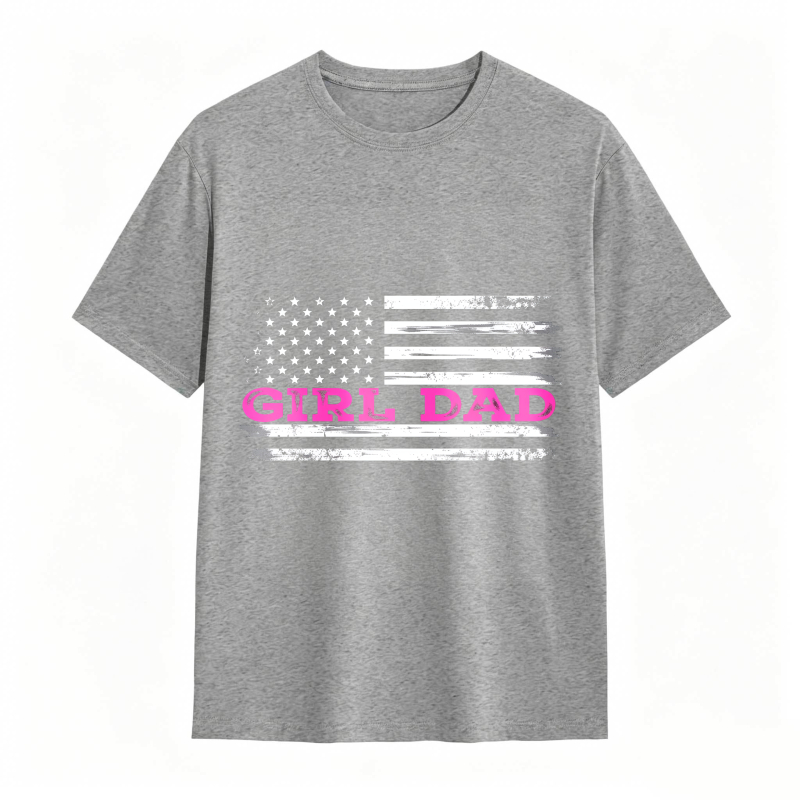 Dorawear™ American Flag Girl Dad Unisex Classic T-shirt