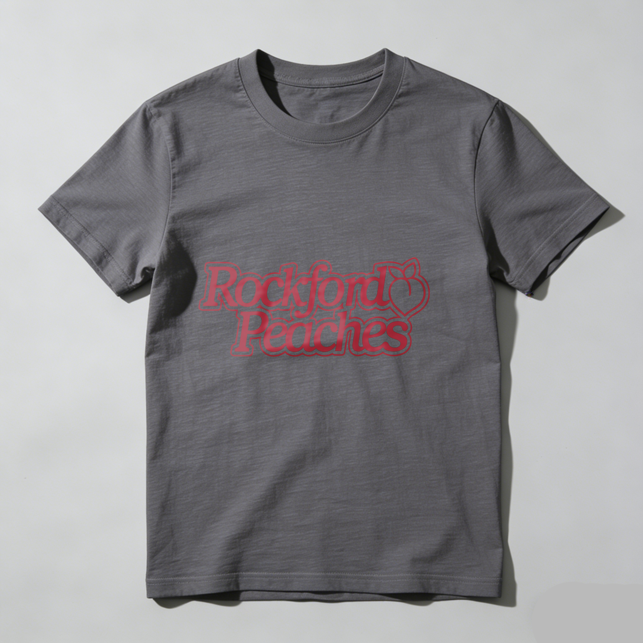 Dorawear™Rockford Peaches Logo Design T Shirt