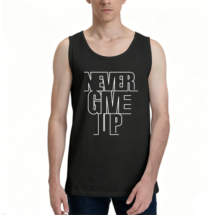 Dorawear™ Never Give Up  100% Cotton Premium Tank Top