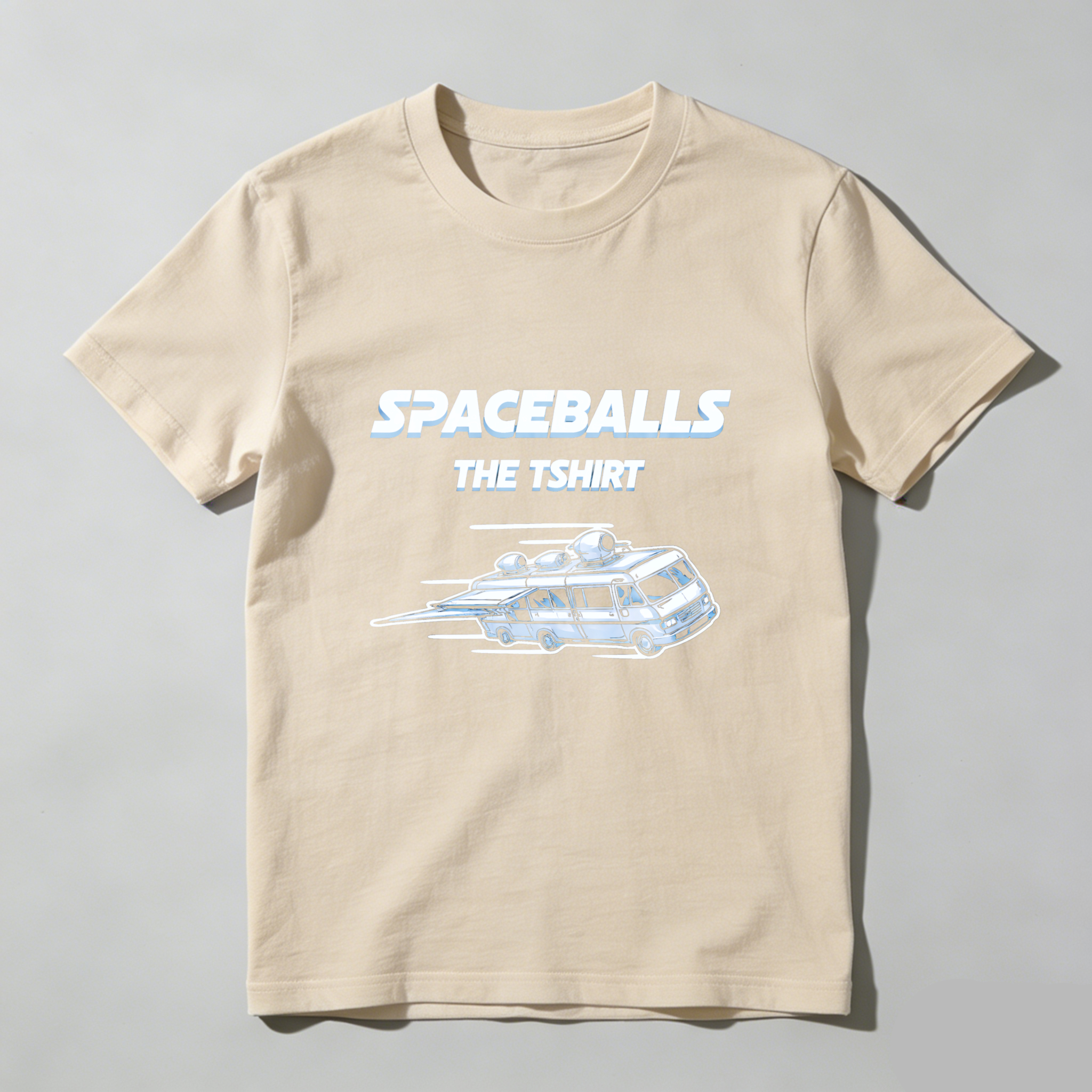 Dorawear Spaceballs The Tshirt Car Design Pure Cotton Short Sleeve Tshirt