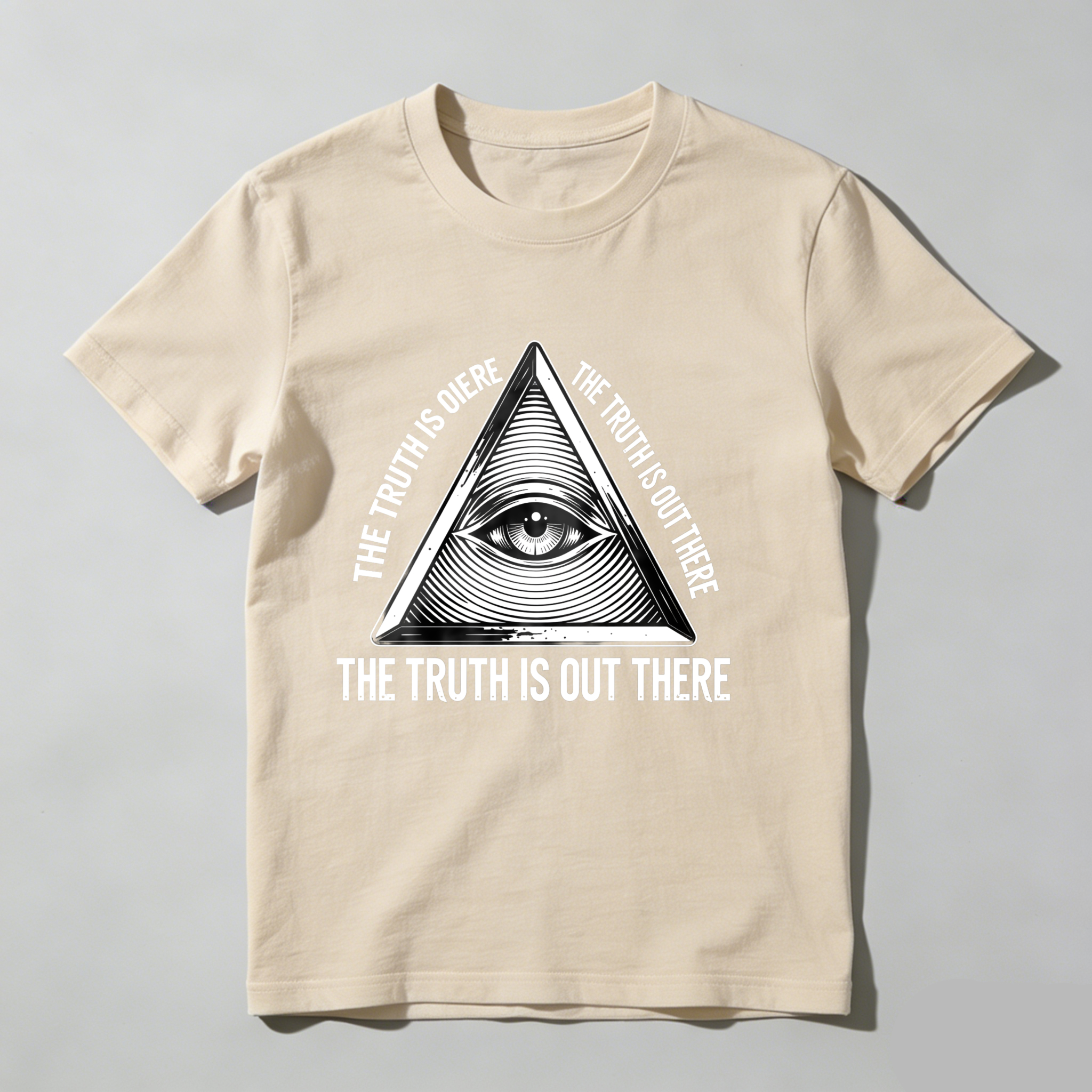 Dorawear™The Truth Is Out There Eye In Triangle  T Shirt