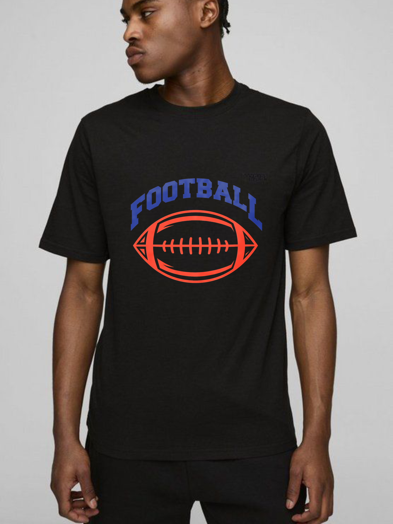 Dorawear™ Football Ball Design Print T Shirt
