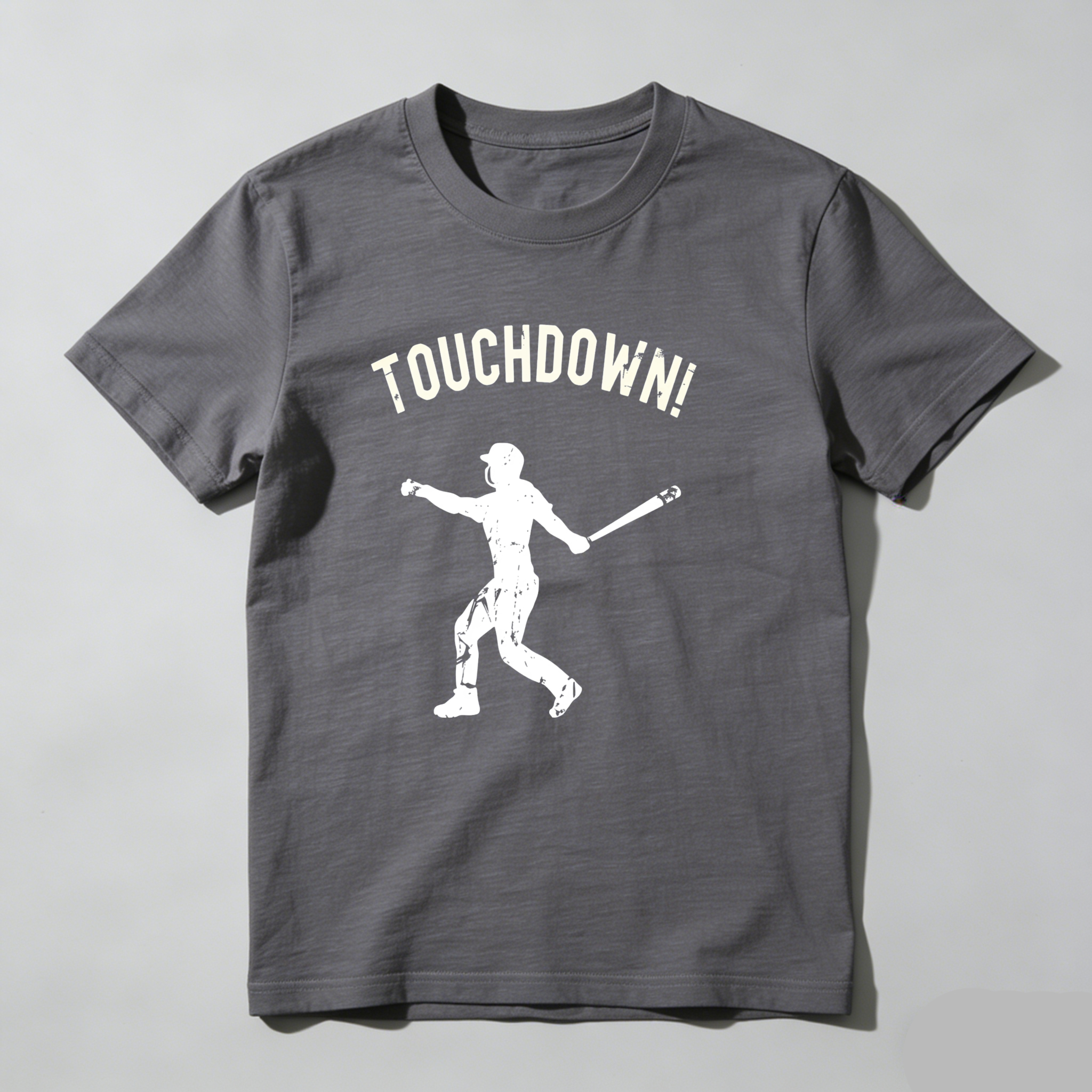 Dorawear™ Touchdown Player Baseball Bat Action Pose  T Shirt