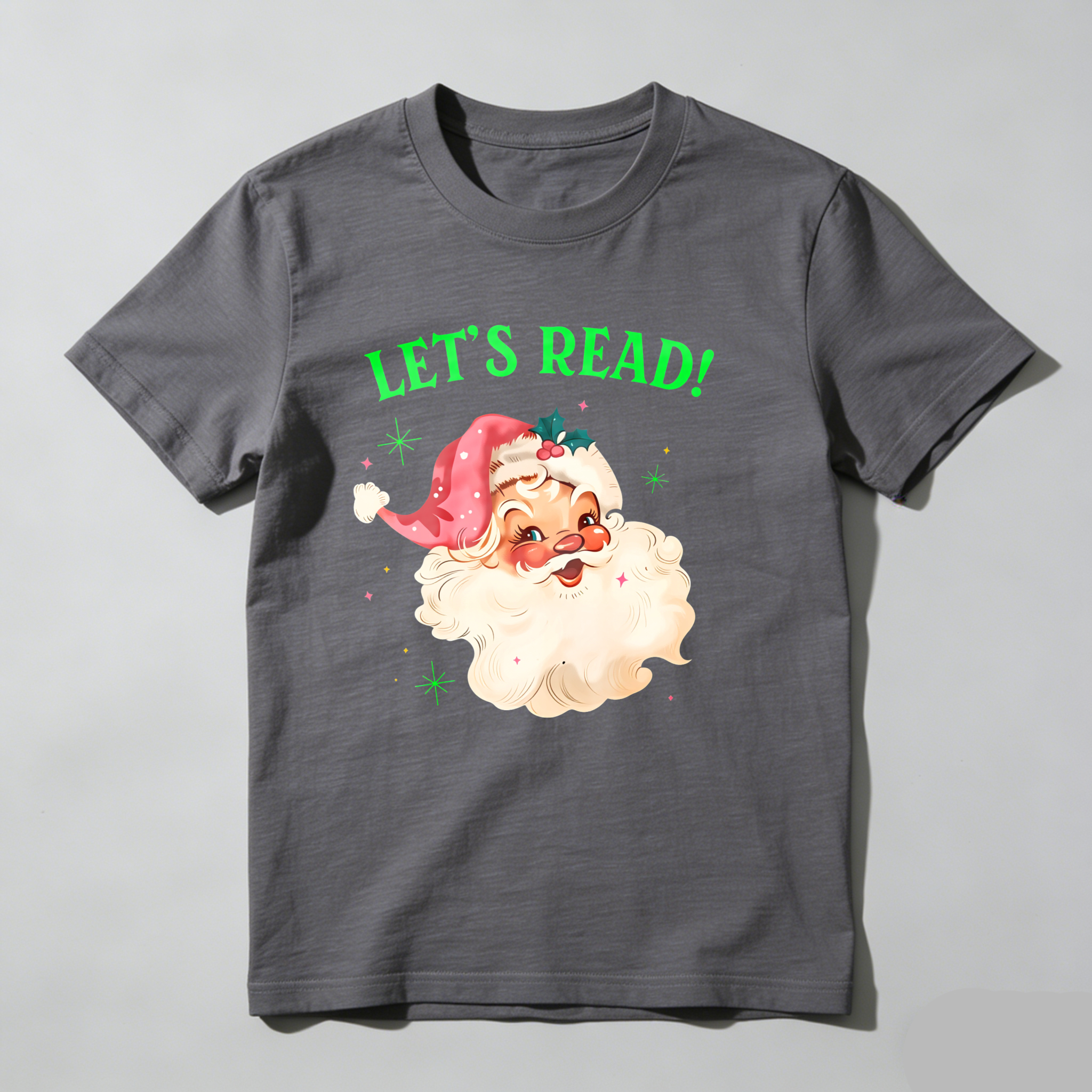 Dorawear™ Santa Claus With Book And Stars T Shirt