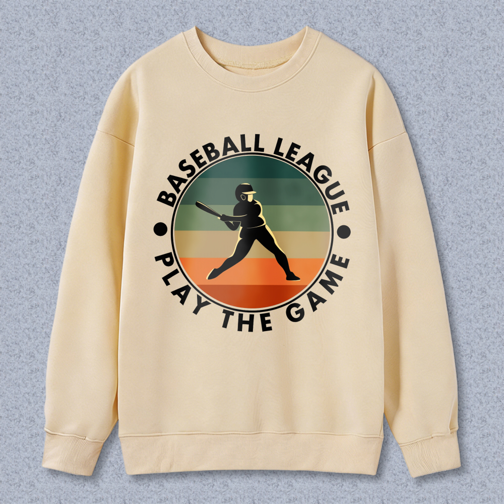 Dorawear™ Baseball League Play The Game Unisex Classic Sweatshirt