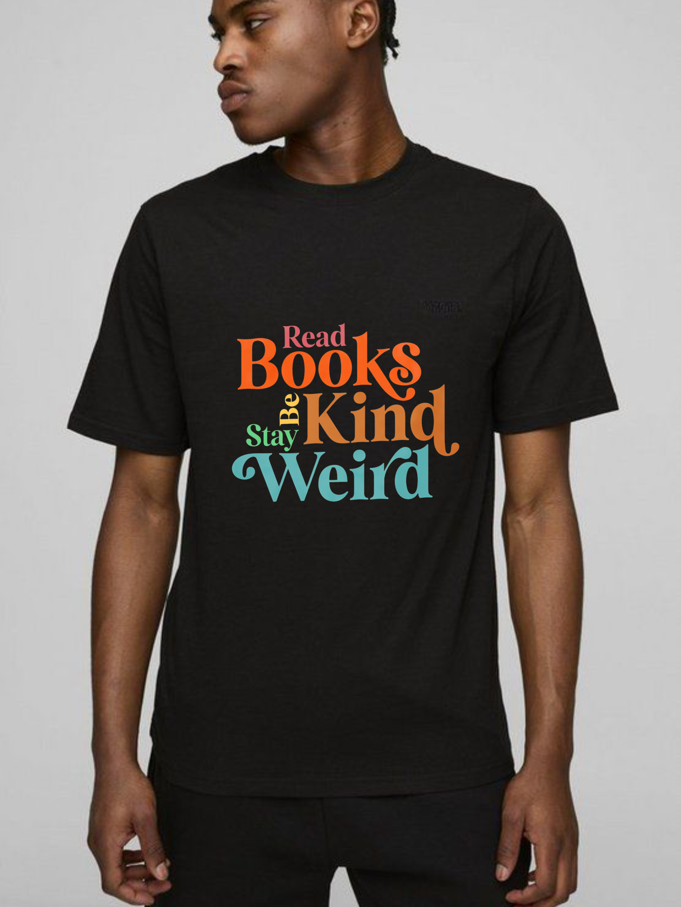 Dorawear™ Read Books Be Kind Stay Weird T Shirt