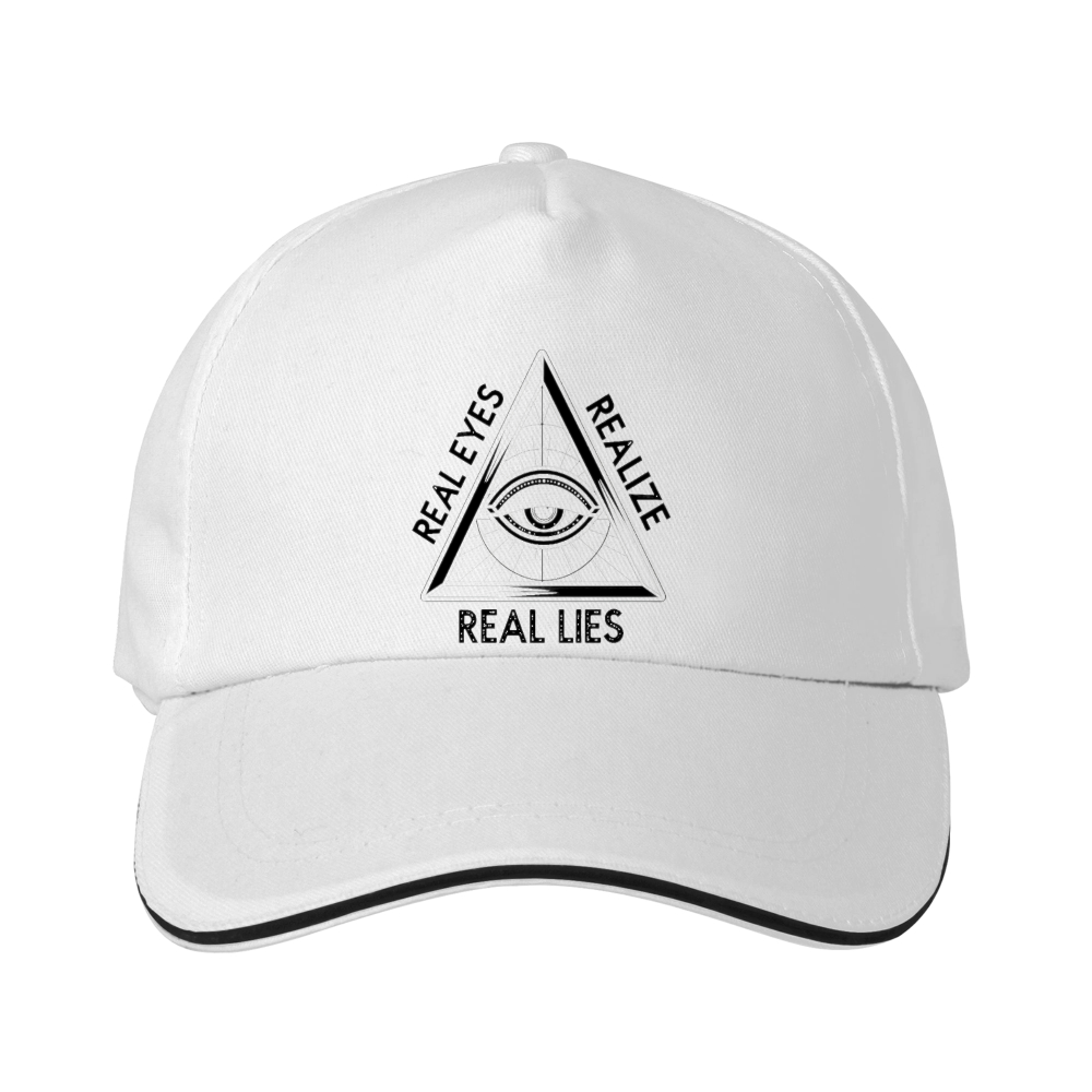 Dorawear™ Real Eyes Realize Real Lies Graphic Baseball Cap