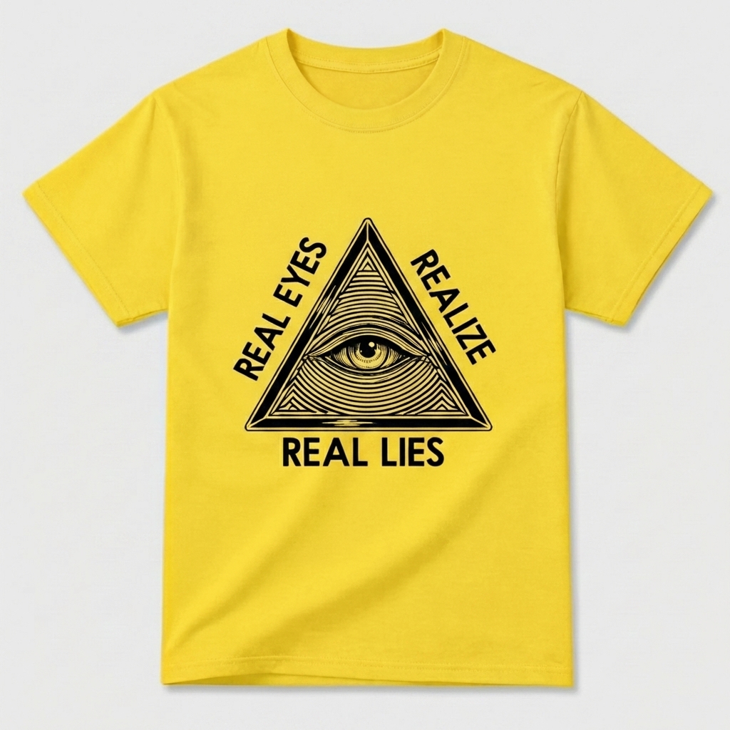 Dorawear™ Real Eyes Realize Real Lies  T Shirt
