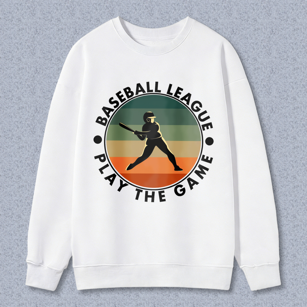 Dorawear™ Baseball League Play The Game Unisex Classic Sweatshirt