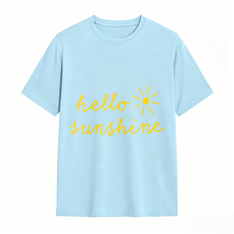 Dorawear™Hello Sunshine With Sun Icon Unisex Classic T-shirt