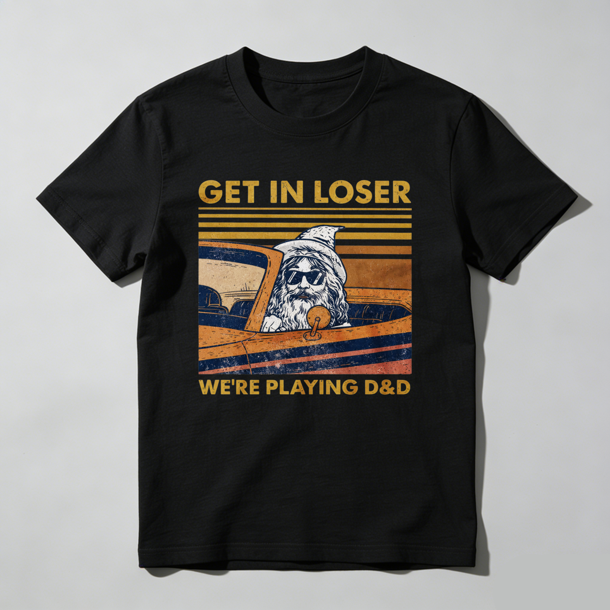 Dorawear™ Get In Loser We Re Playing D And D Pure Cotton Short Sleeve T Shirt-Dorawear