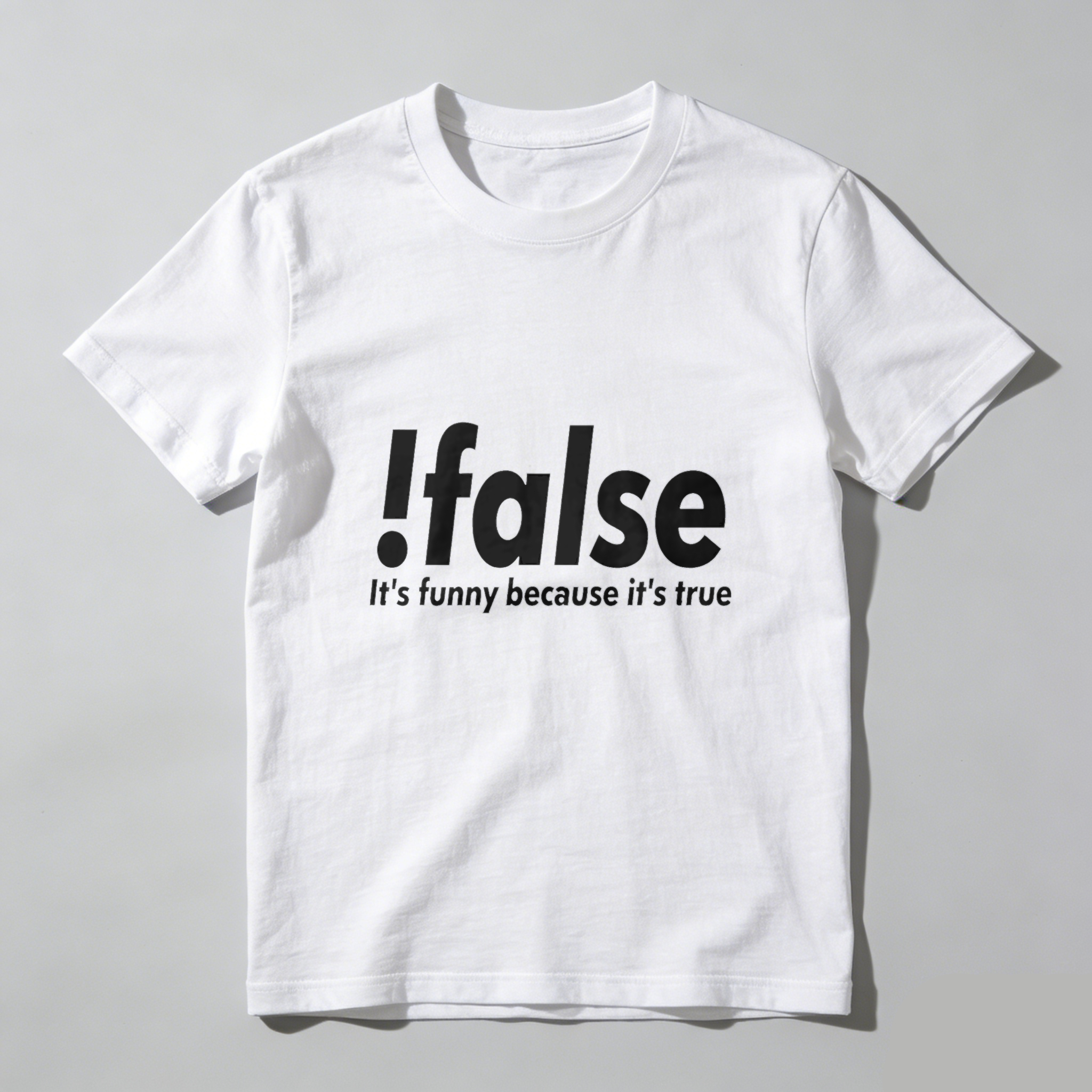 Dorawear™ Logical Truth Humor Pure Cotton Short Sleeve T Shirt-Dorawear