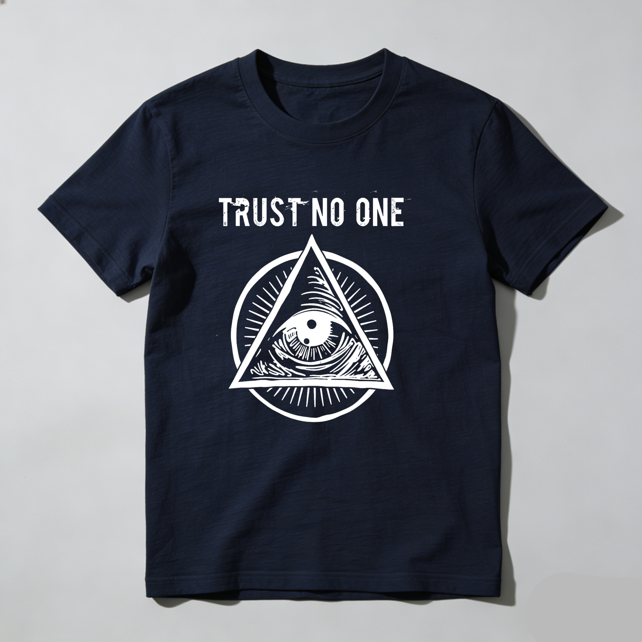 Dorawear™Trust No One Eye In Triangle  T Shirt