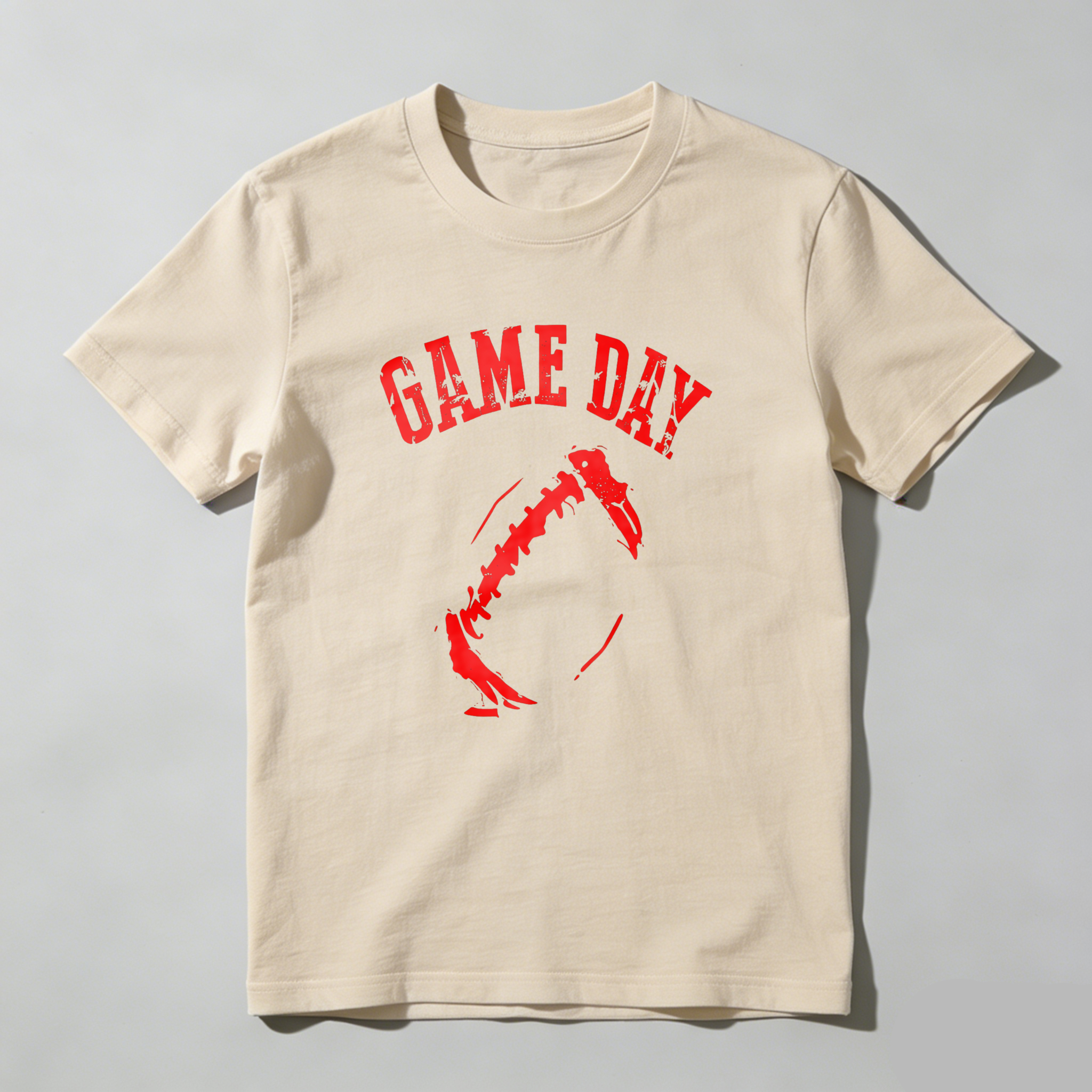 Dorawear™ Game Day Football Design Print  T Shirt-Dorawear