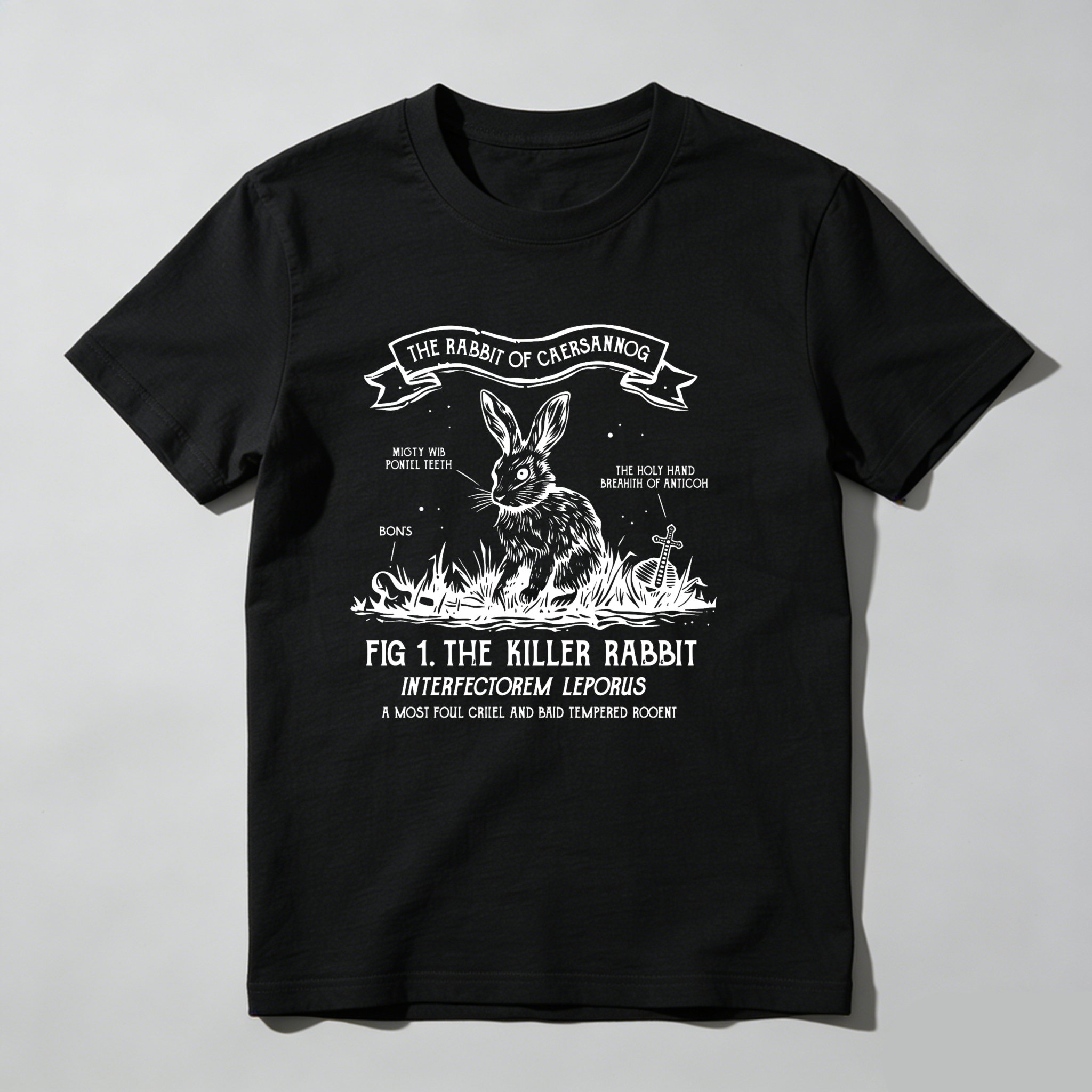 Dorawear The Rabbit Of Caerbannog Killer Rabbit T Shirt