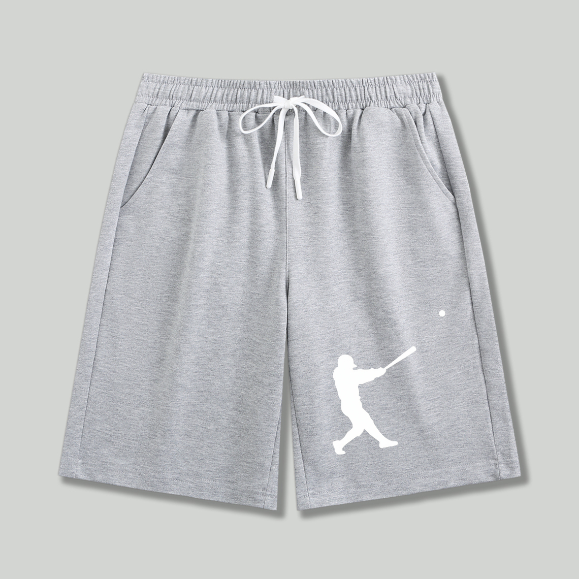 Dorawear™ Baseball Player Silhouette Shorts-Dorawear
