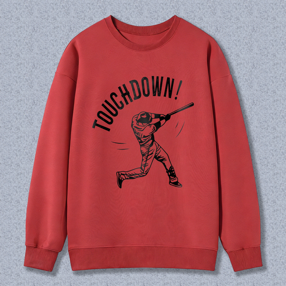 Dorawear™ Touchdown Baseball Player Graphic Unisex Classic Sweatshirt