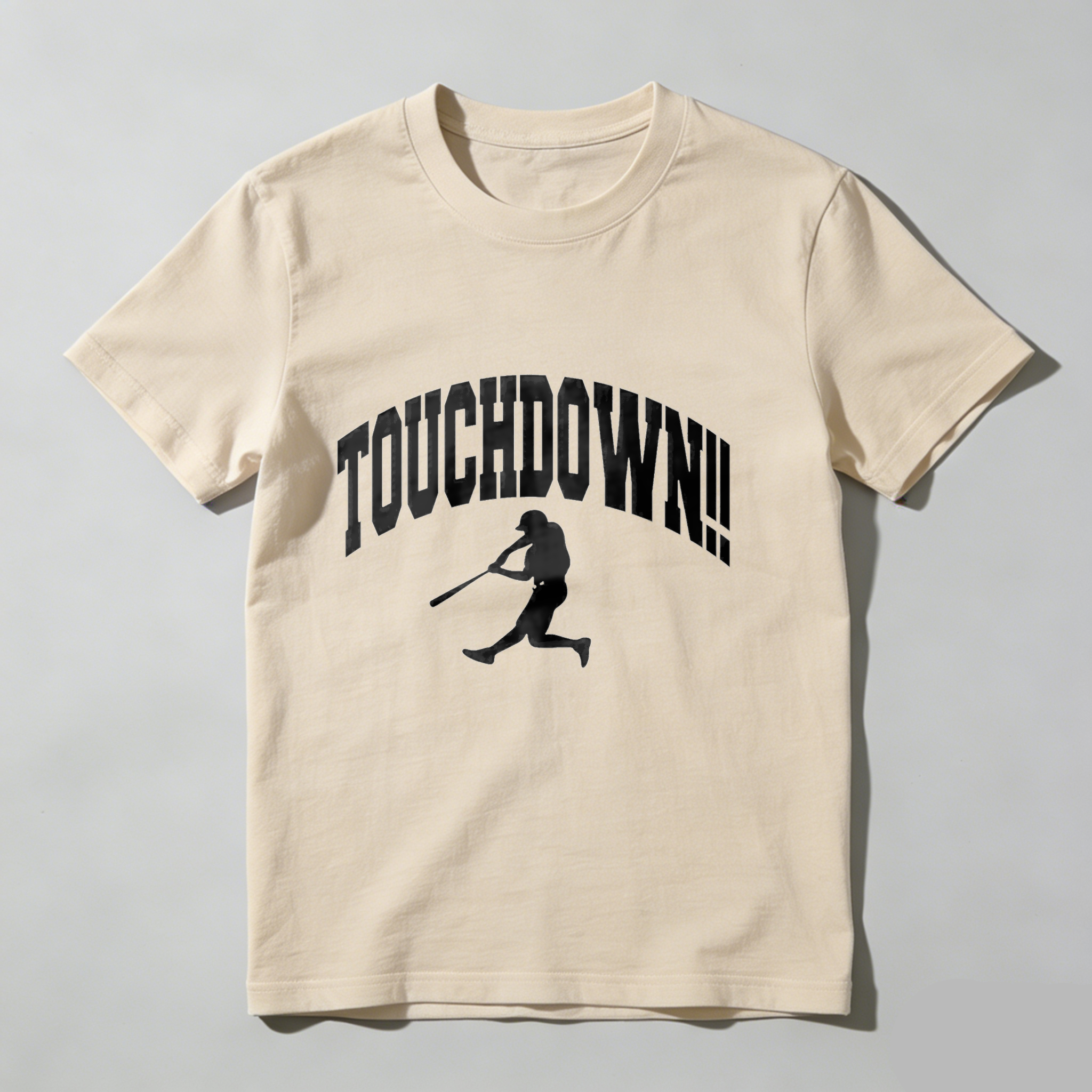 Dorawear™ Touchdown With Running Player Silhouette  T Shirt