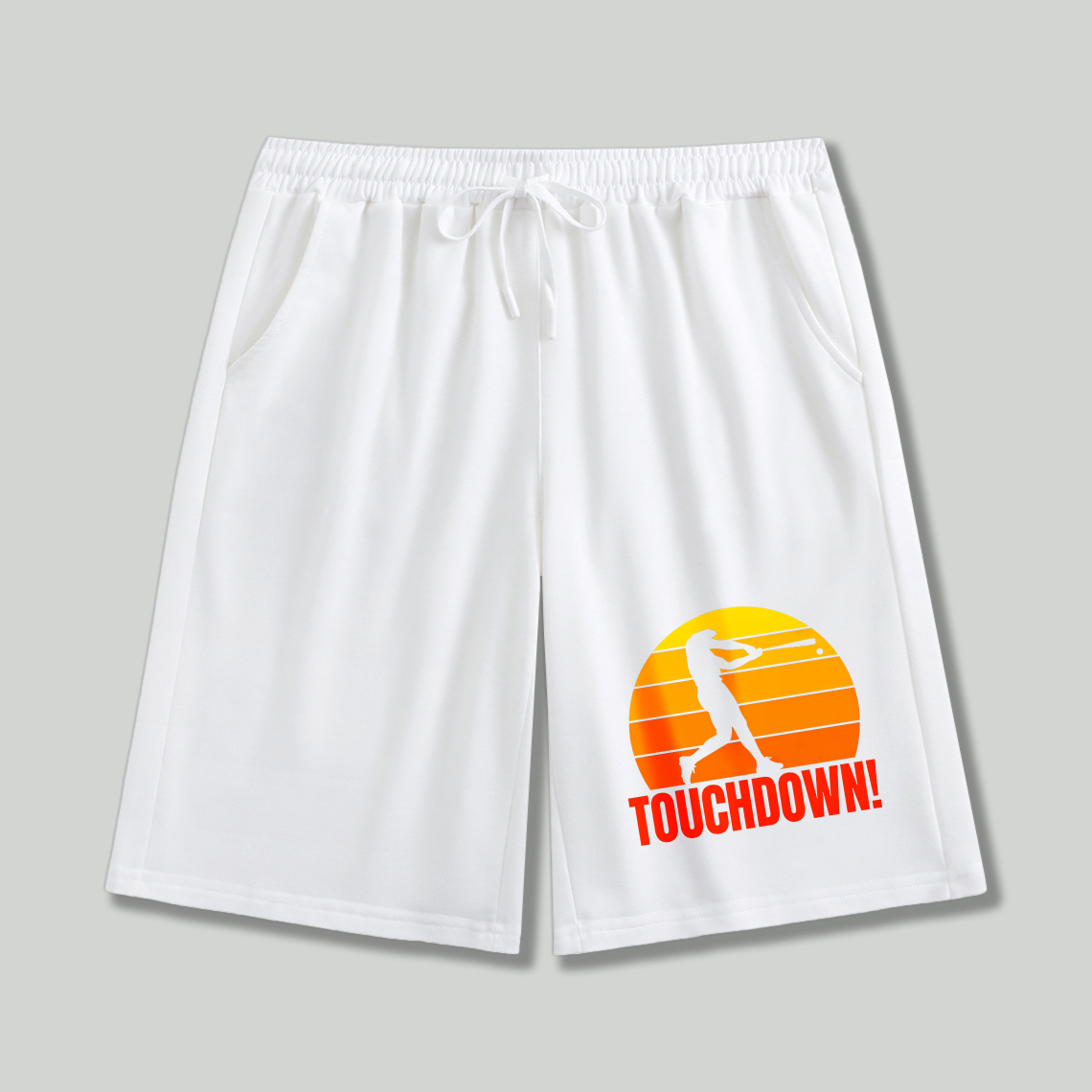 Dorawear™ Football Player Sunset Touchdown Shorts-Dorawear