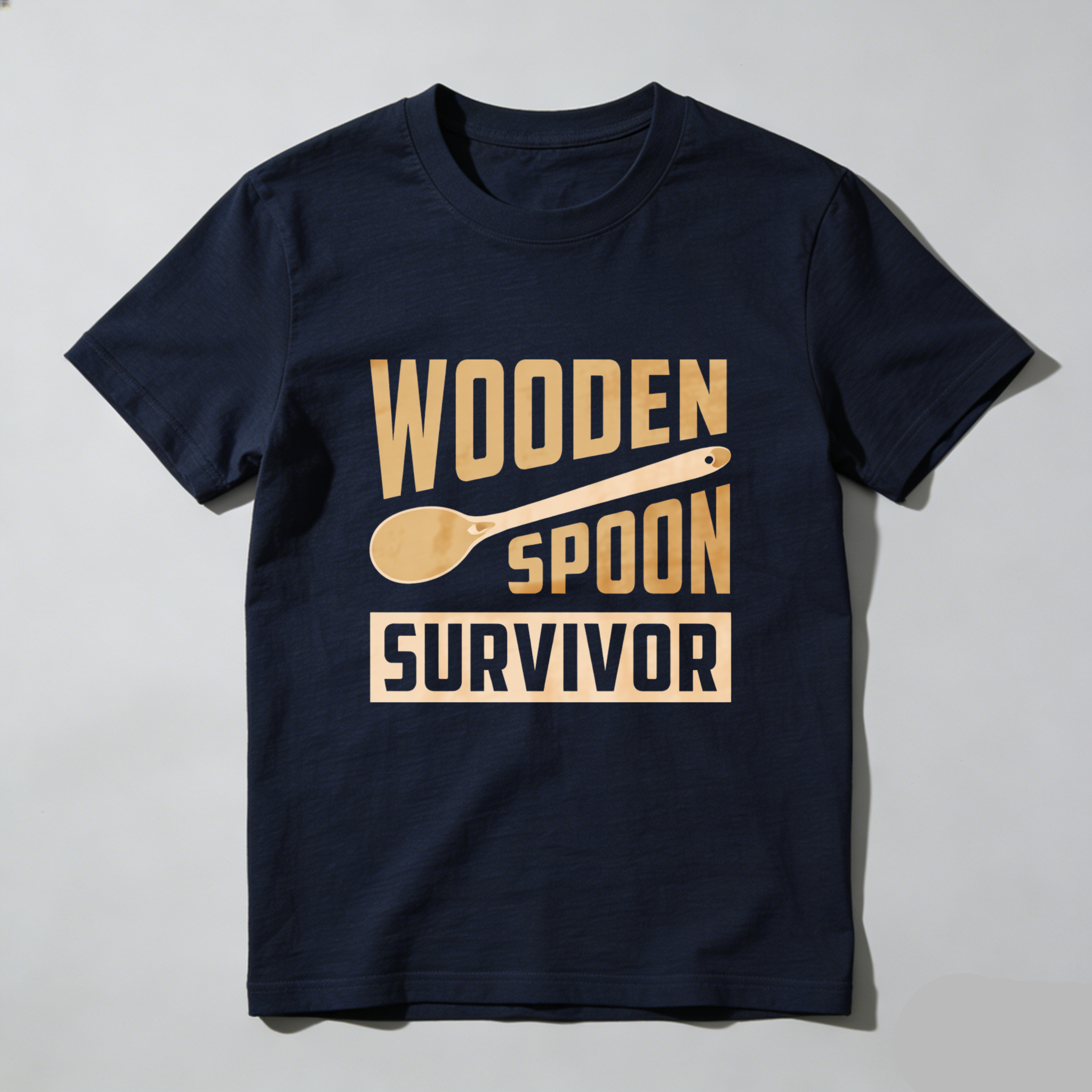 Dorawear™ Wooden Spoon Survivor Pure Cotton Short Sleeve T Shirt-Dorawear