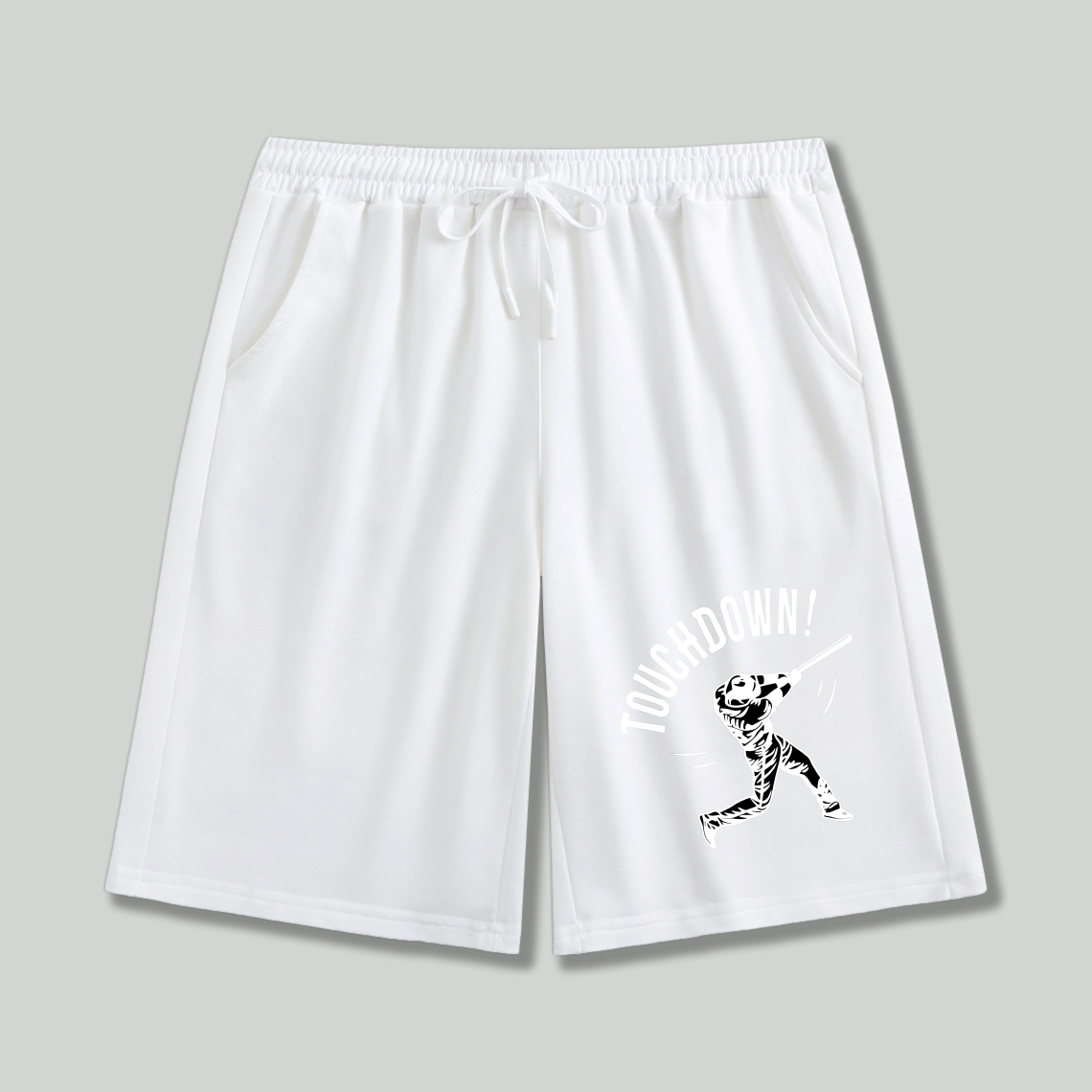 Dorawear™ Touchdown Football Player Graphic Shorts-Dorawear