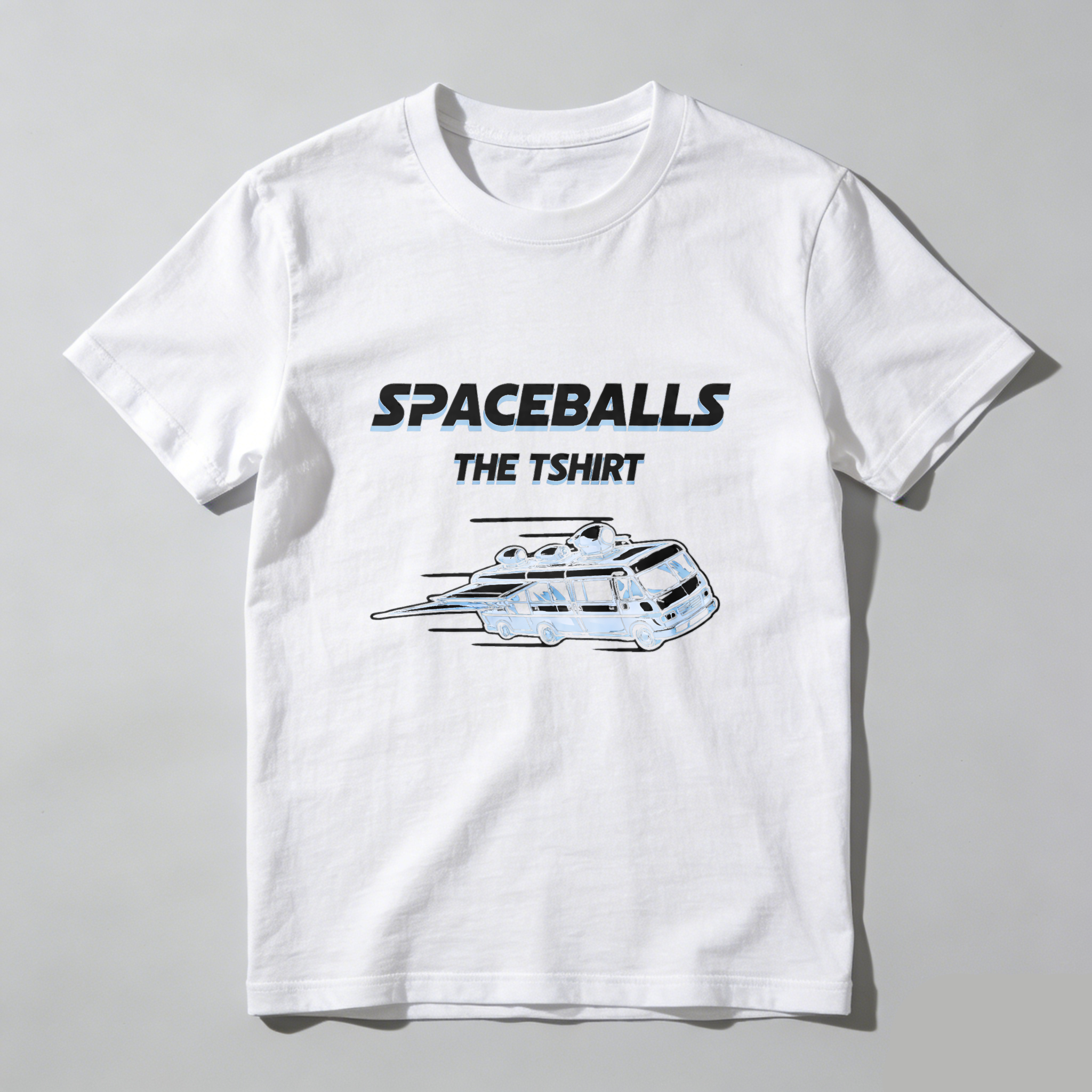 Dorawear Spaceballs The Tshirt Car Design Pure Cotton Short Sleeve Tshirt