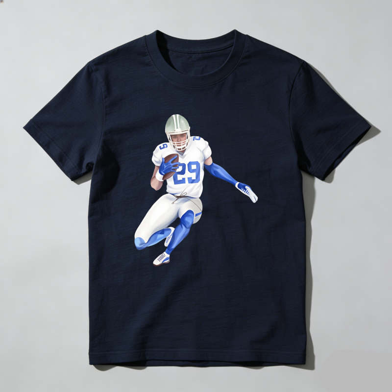 Dorawear™ Football Player In Action Uniform T Shirt