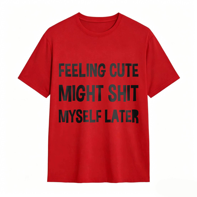 Dorawear™Feeling Cute Might Shit Myself Later Unisex Classic T-shirt