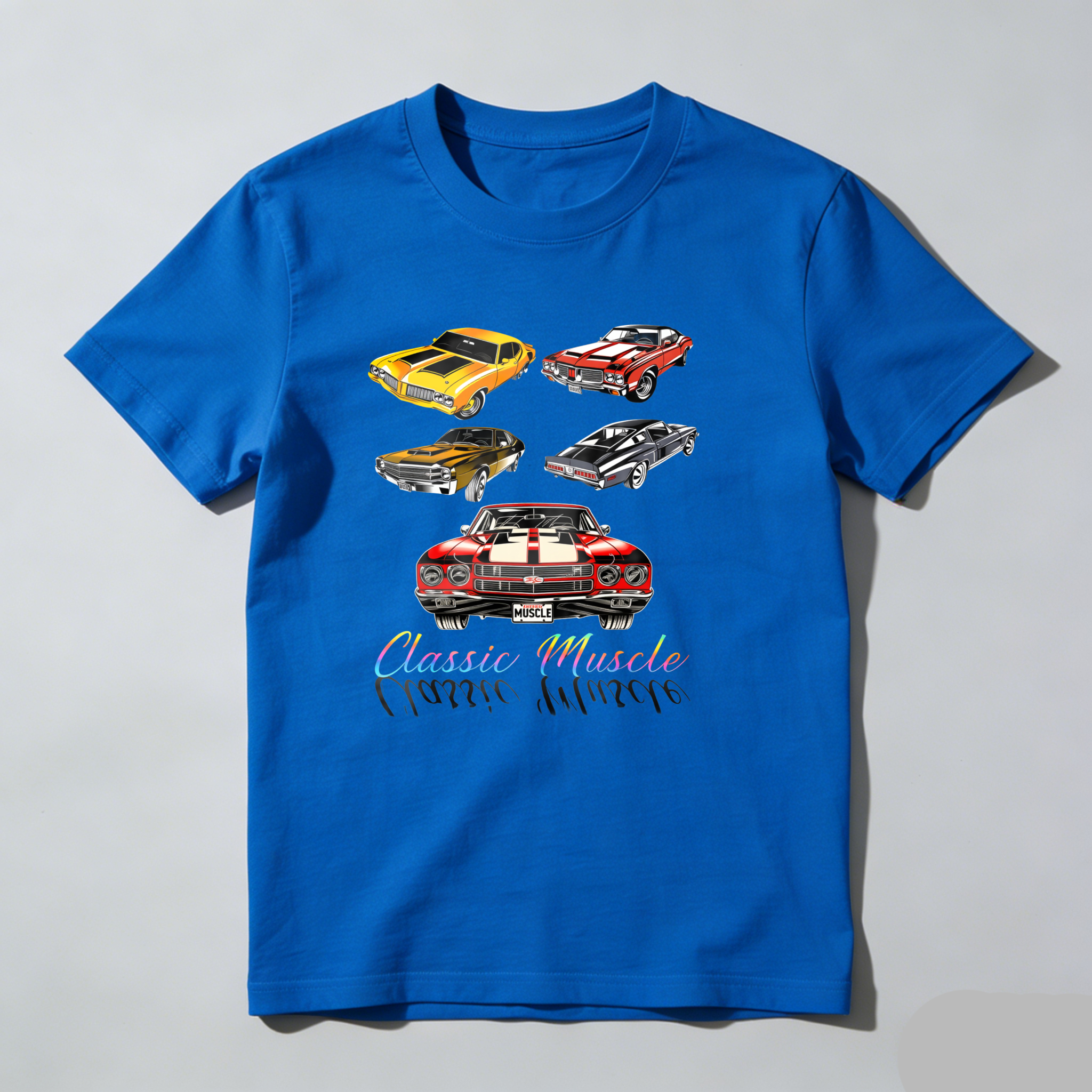 Dorawear Classic Muscle Cars Collection Design T Shirt