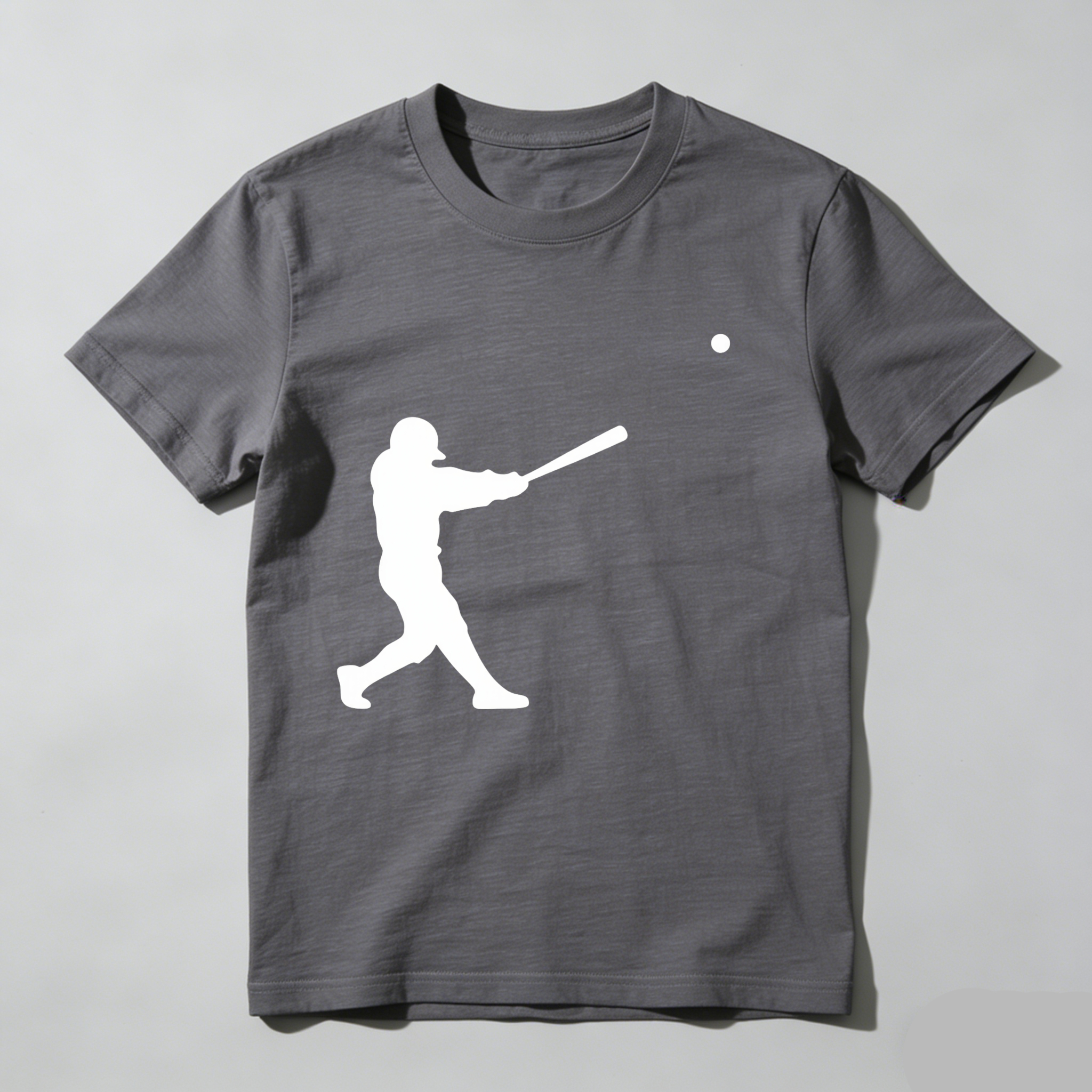 Dorawear™ Baseball Player Swinging Bat With Ball  T Shirt