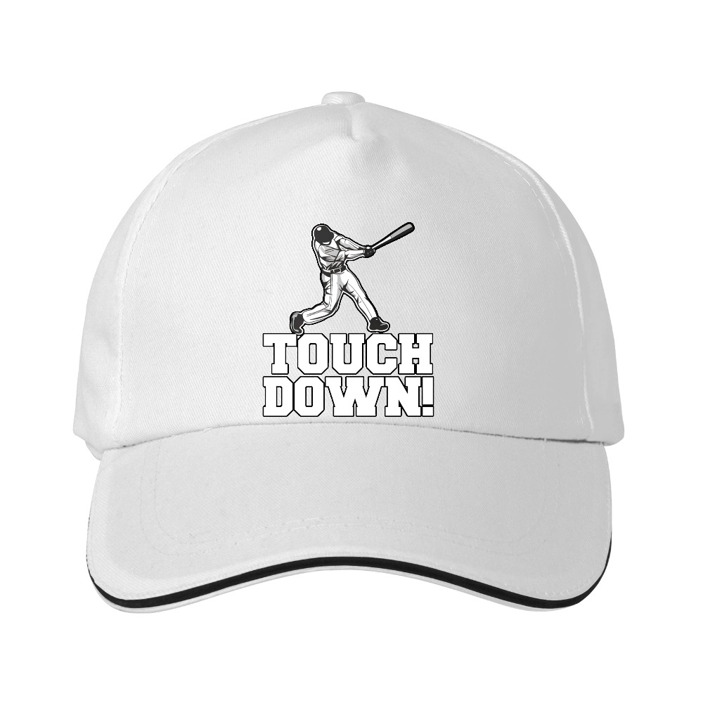 Dorawear™ Baseball Cap Touchdown Text And Player Graphic For Sports Fans