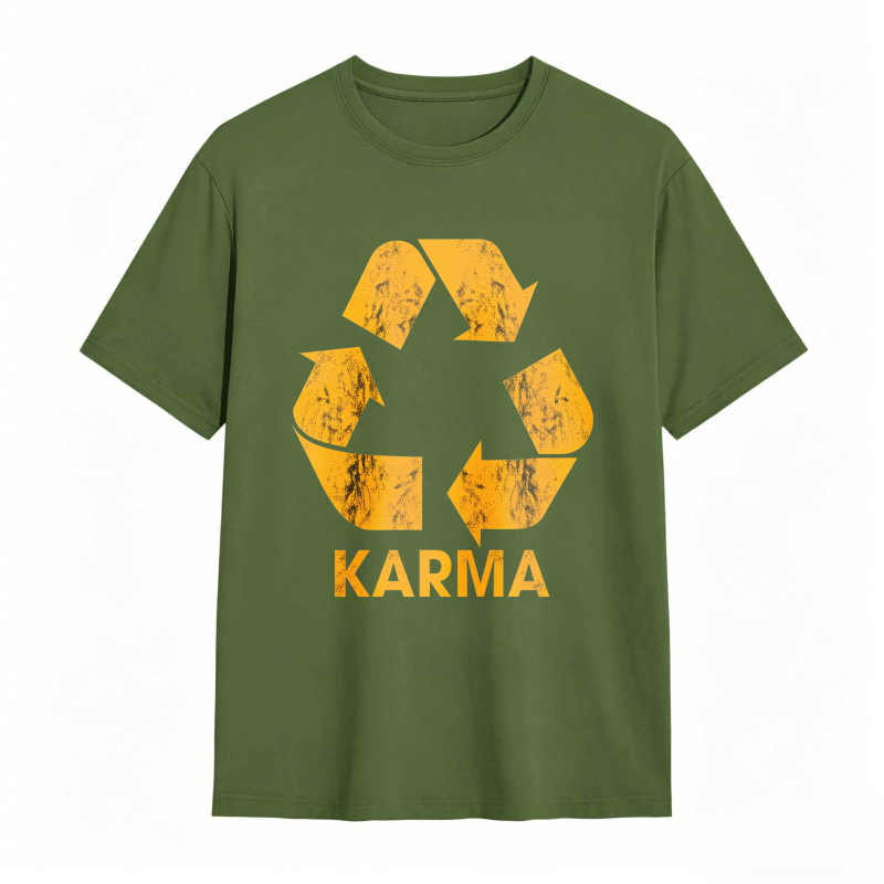 Dorawear™Recycling Symbol Karma Unisex Classic T-shirt