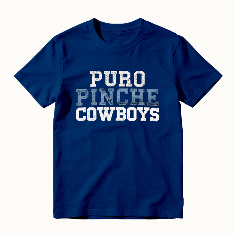Puro Pinche Cowboys Men's Cotton T-Shirt
