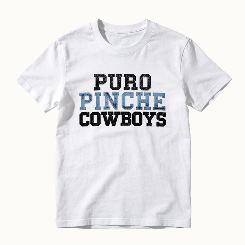 Puro Pinche Cowboys Men's Cotton T-Shirt