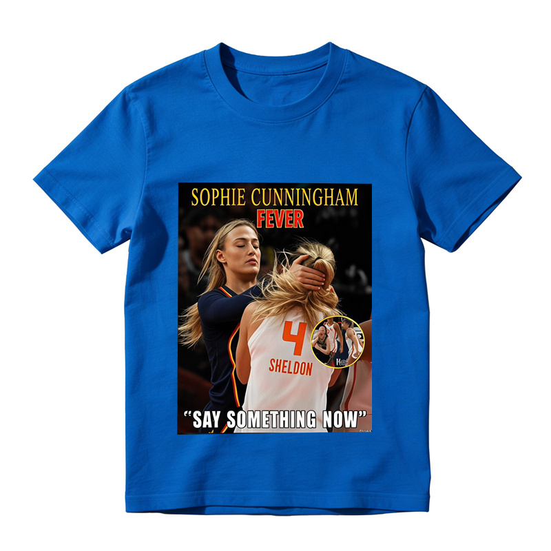 Sophie Cunningham Vintage Basketball Graphic Tee, Retro Sports Fan T-Shirt