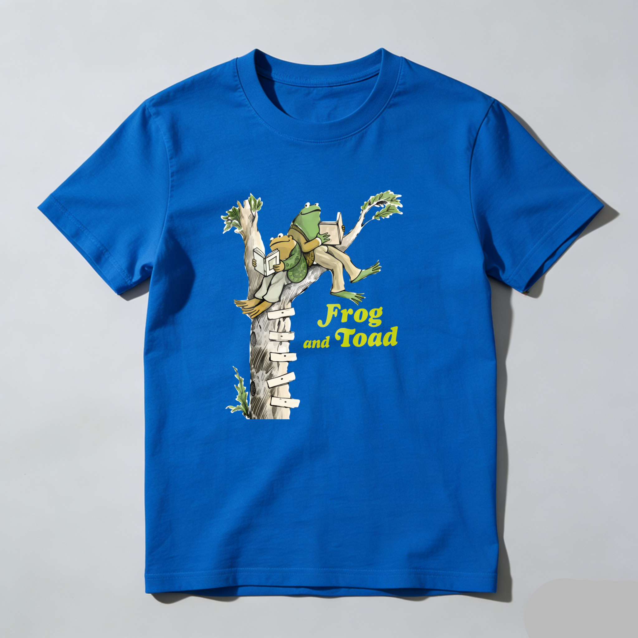 Dorawear Frog And Toad On Tree Trunk T Shirt