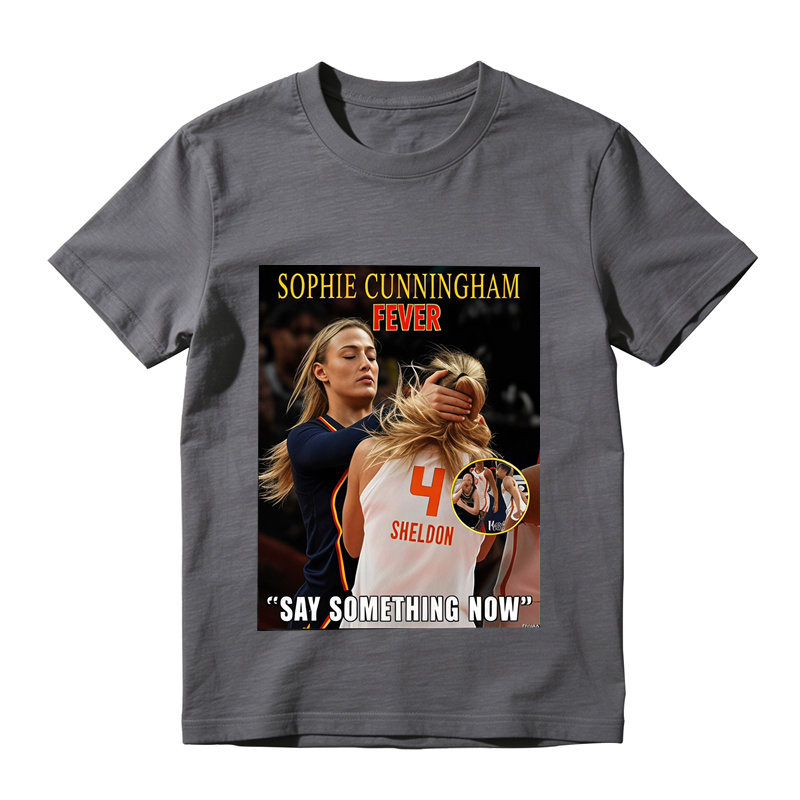 Sophie Cunningham Vintage Basketball Graphic Tee, Retro Sports Fan T-Shirt