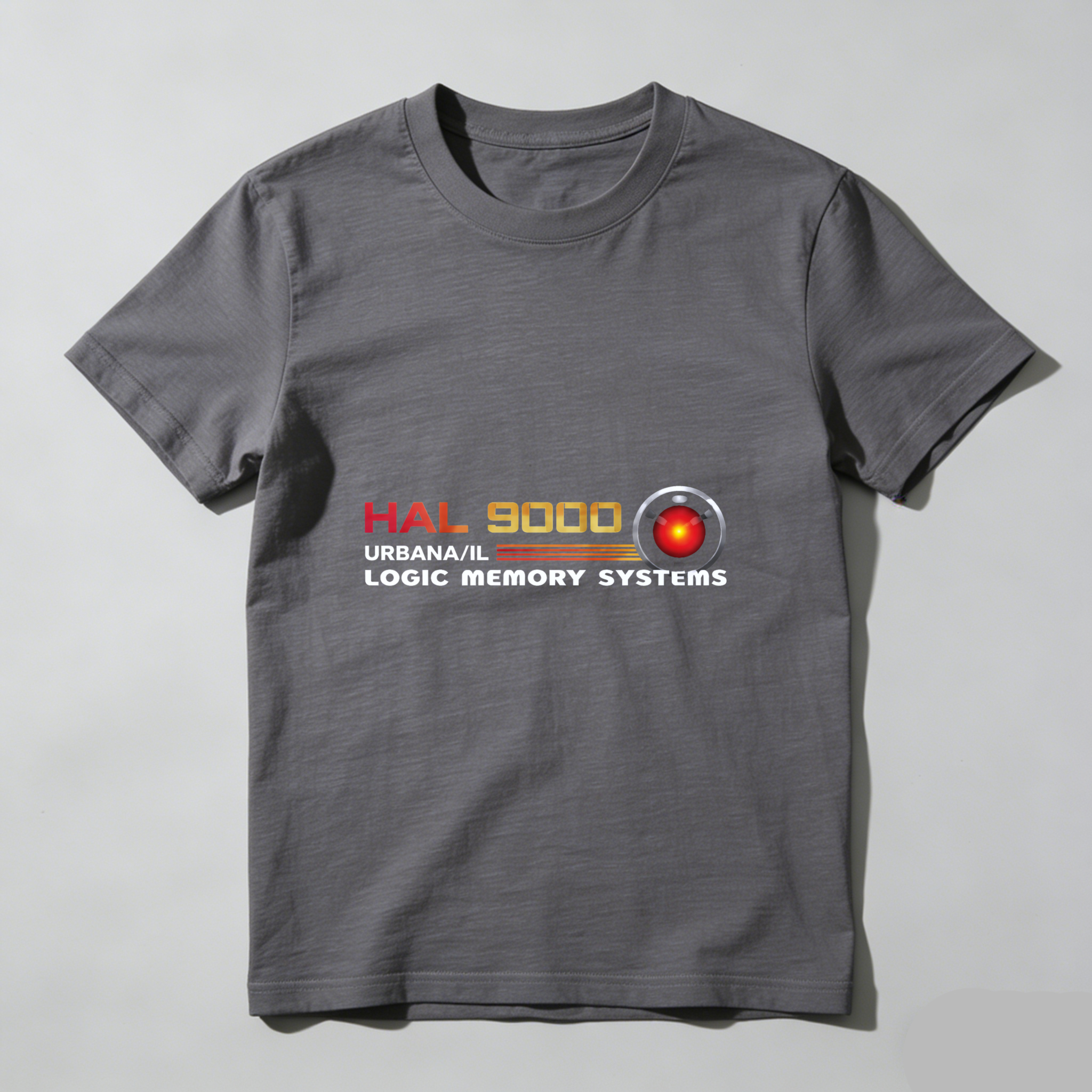 Dorawear™ Hal 9000 Logic Memory Systems Pure Cotton Short Sleeve T Shirt-Dorawear