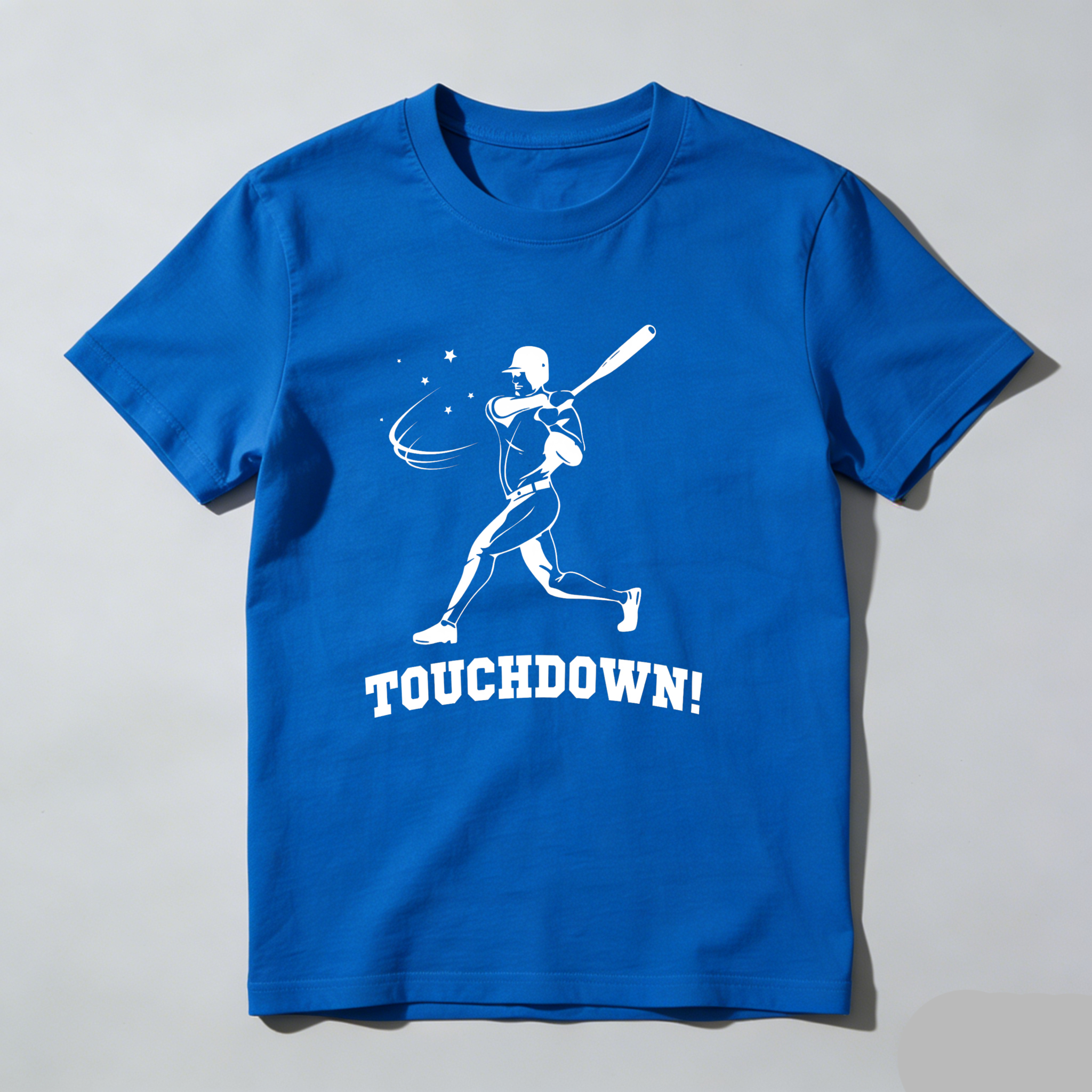 Dorawear™ Baseball Player Batting Touchdown Graphic T-Shirt
