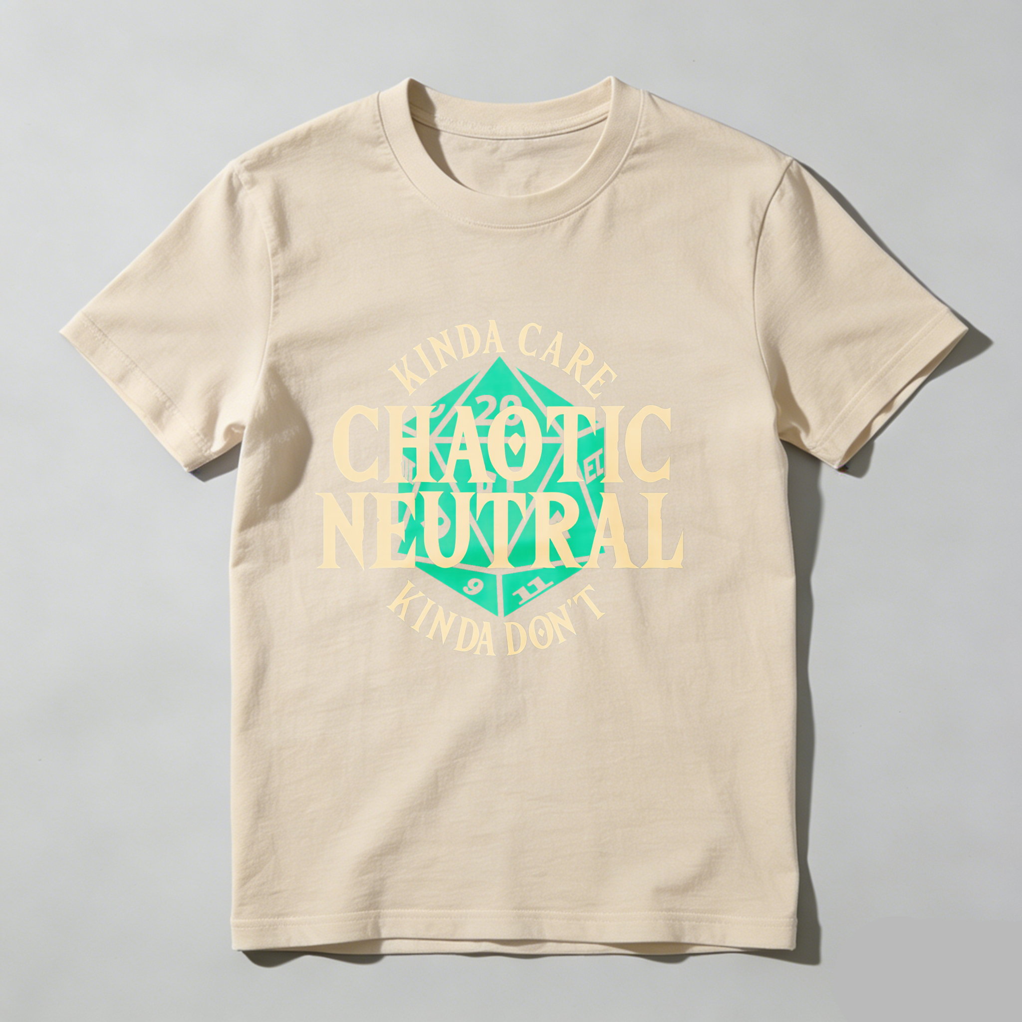 Dorawear™ Kinda Care Chaotic Neutral Kinda Don't T Shirt