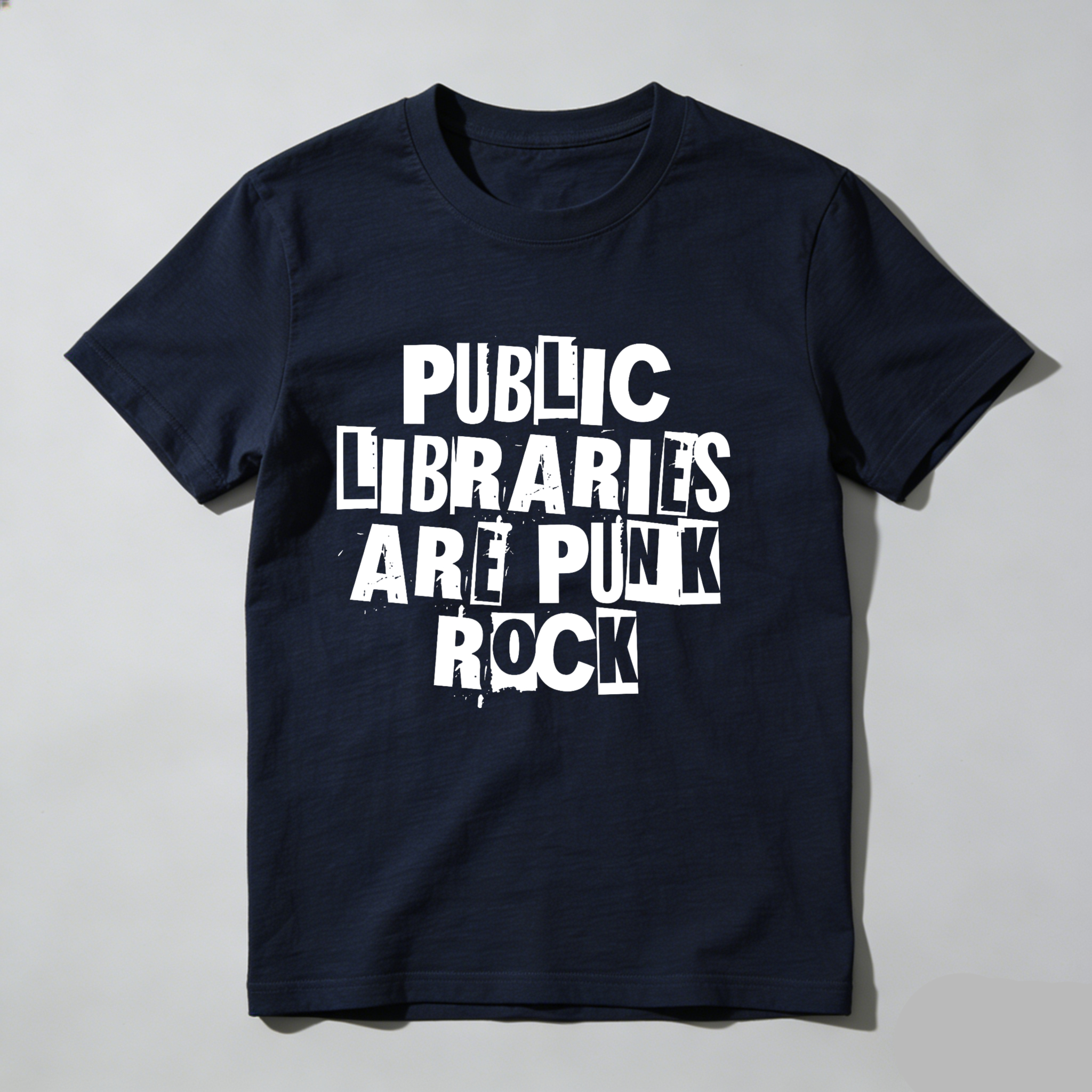 Dorawear™ Public Libraries Are Punk Rock T Shirt