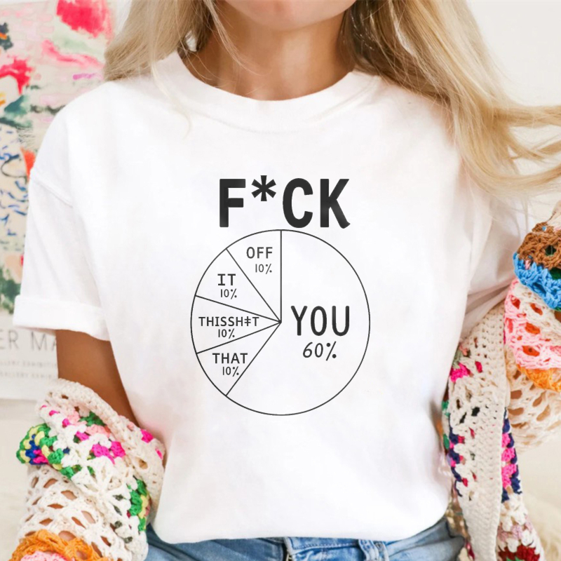 Funny Pie Chart Humor Graphic Unisex Classic T-shirt