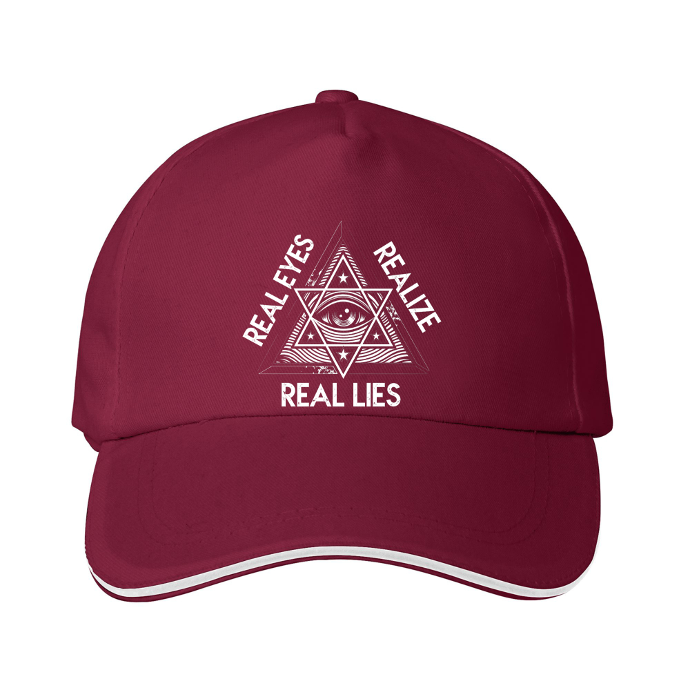 Dorawear™ Eye-Catching Graphic Cap – Real Eyes Realize Real Lies