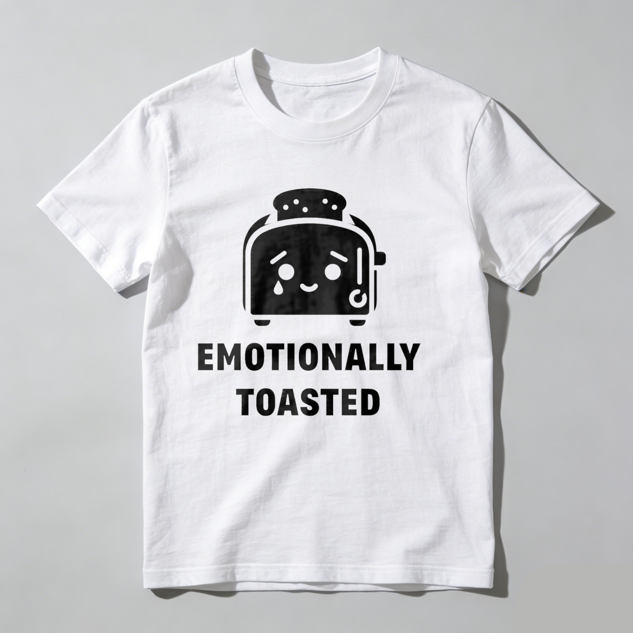 Dorawear™ Emotionally Toasted Toast With Tears T Shirt