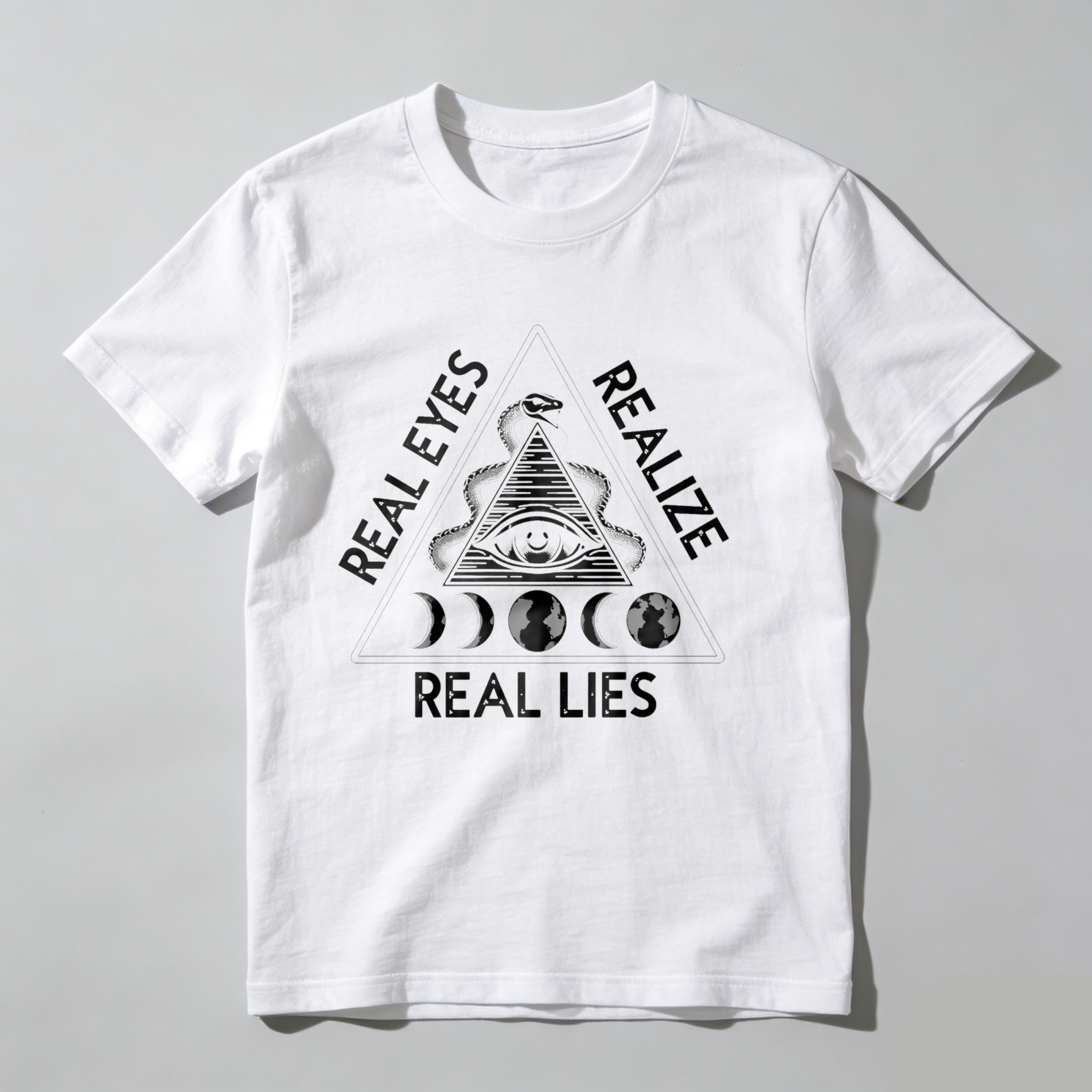 Dorawear™Real Eyes Realize Real Lies  T Shirt
