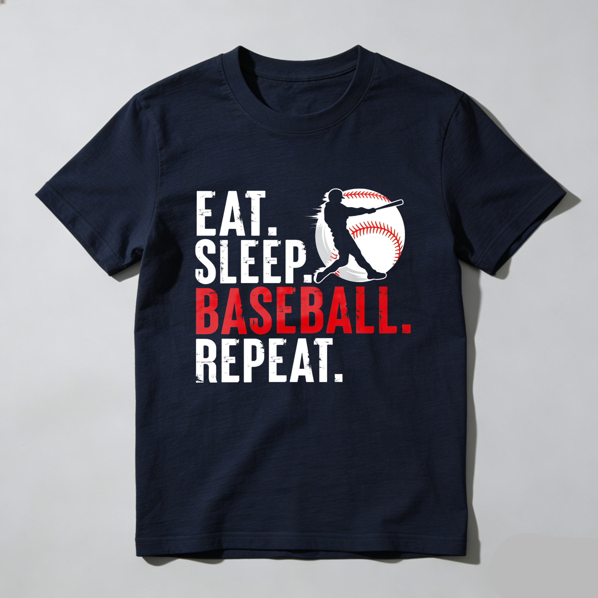 Dorawear™ Eat Sleep Baseball Repeat  T Shirt-Dorawear