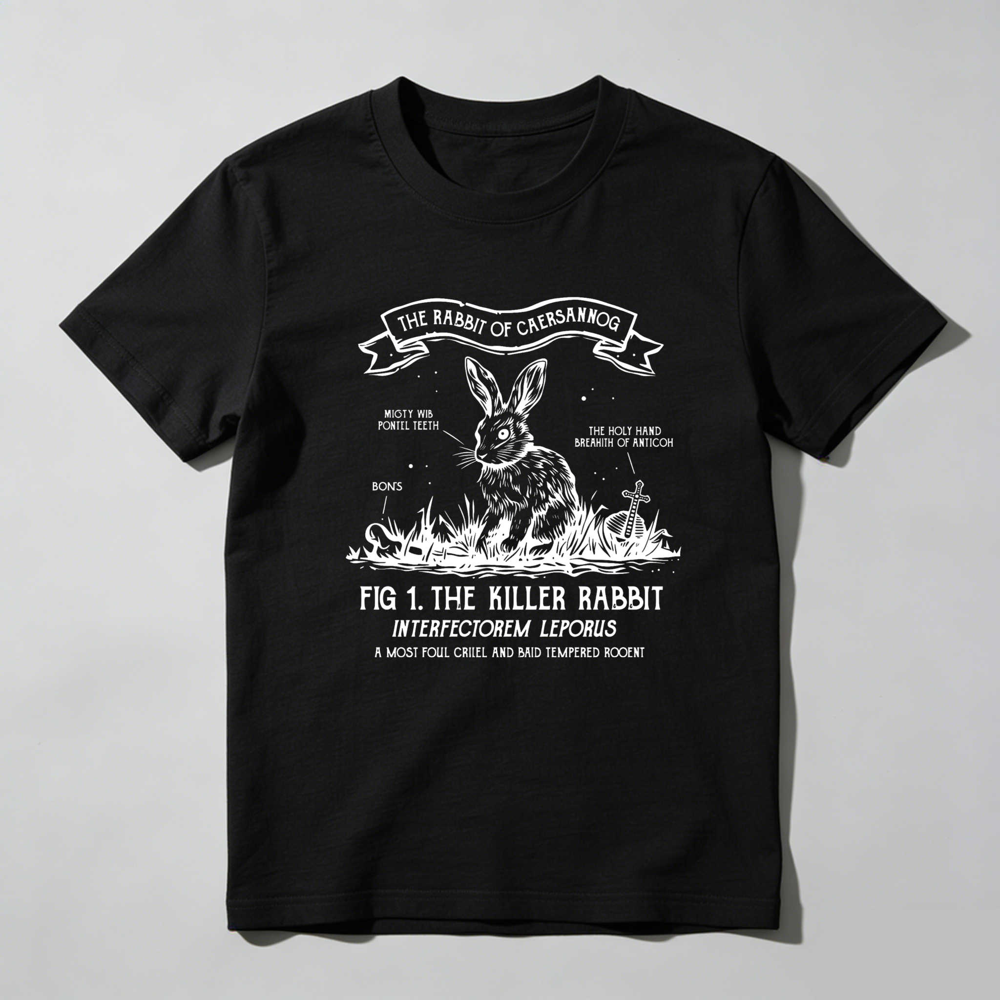 Dorawear The Rabbit Of Caerbannog Killer Rabbit T Shirt