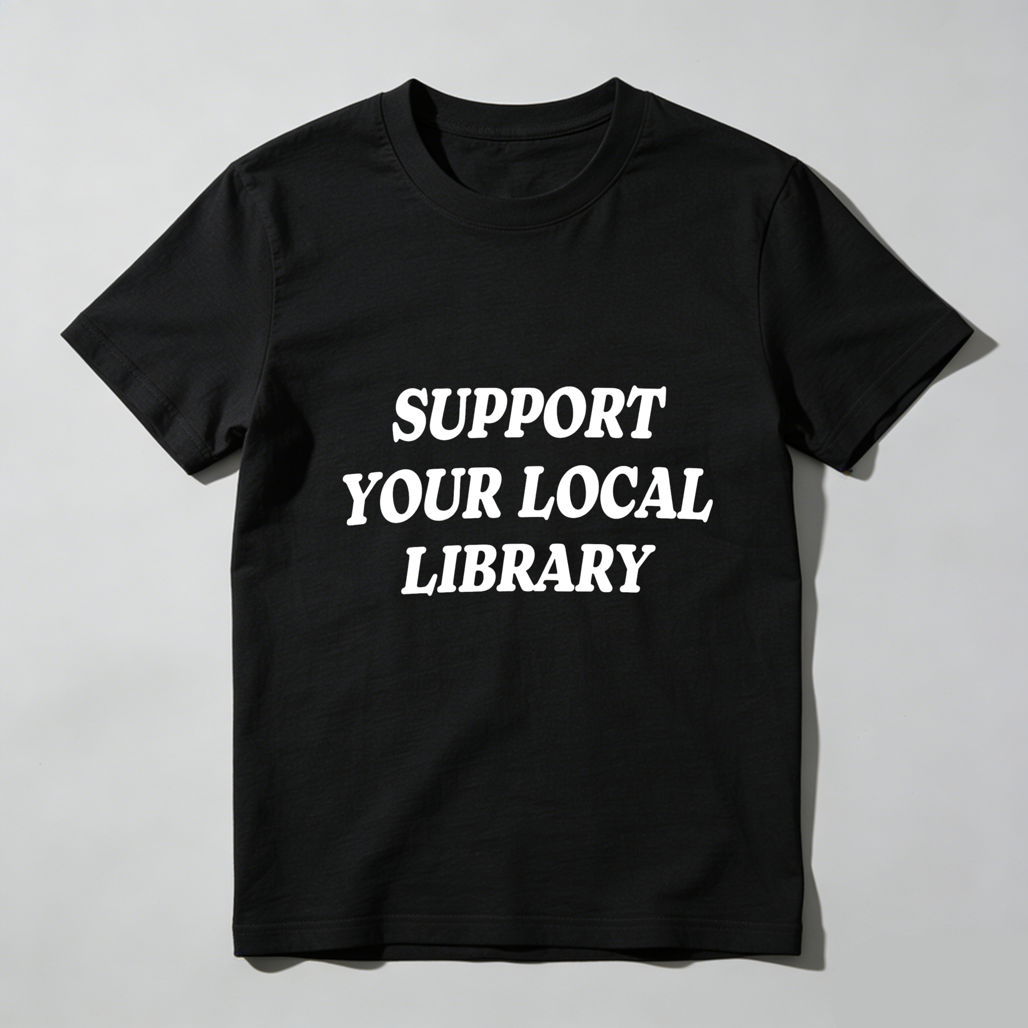 Dorawear Support Your Local Library T Shirt