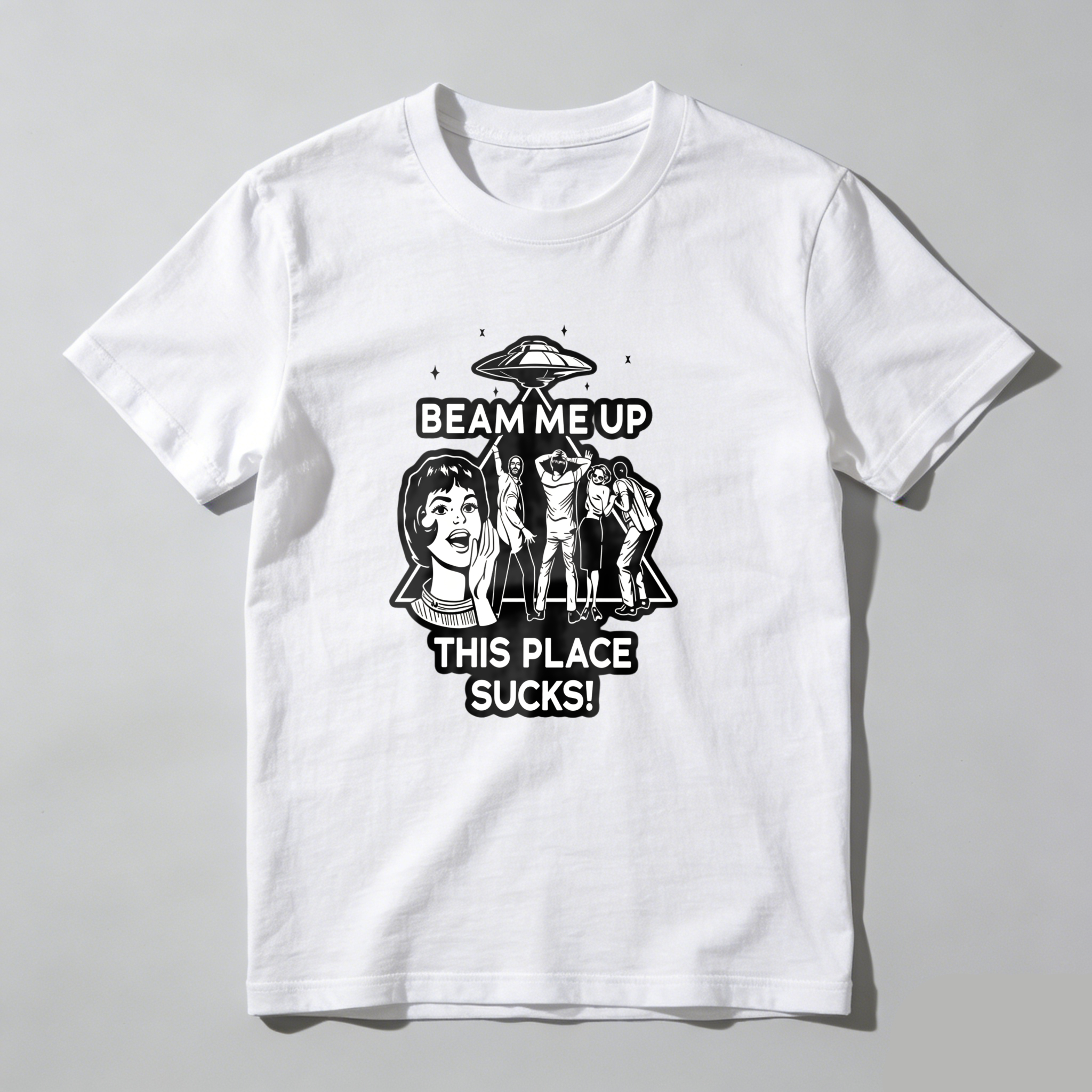 Dorawear™ Beam Me Up This Place Sucks T Shirt